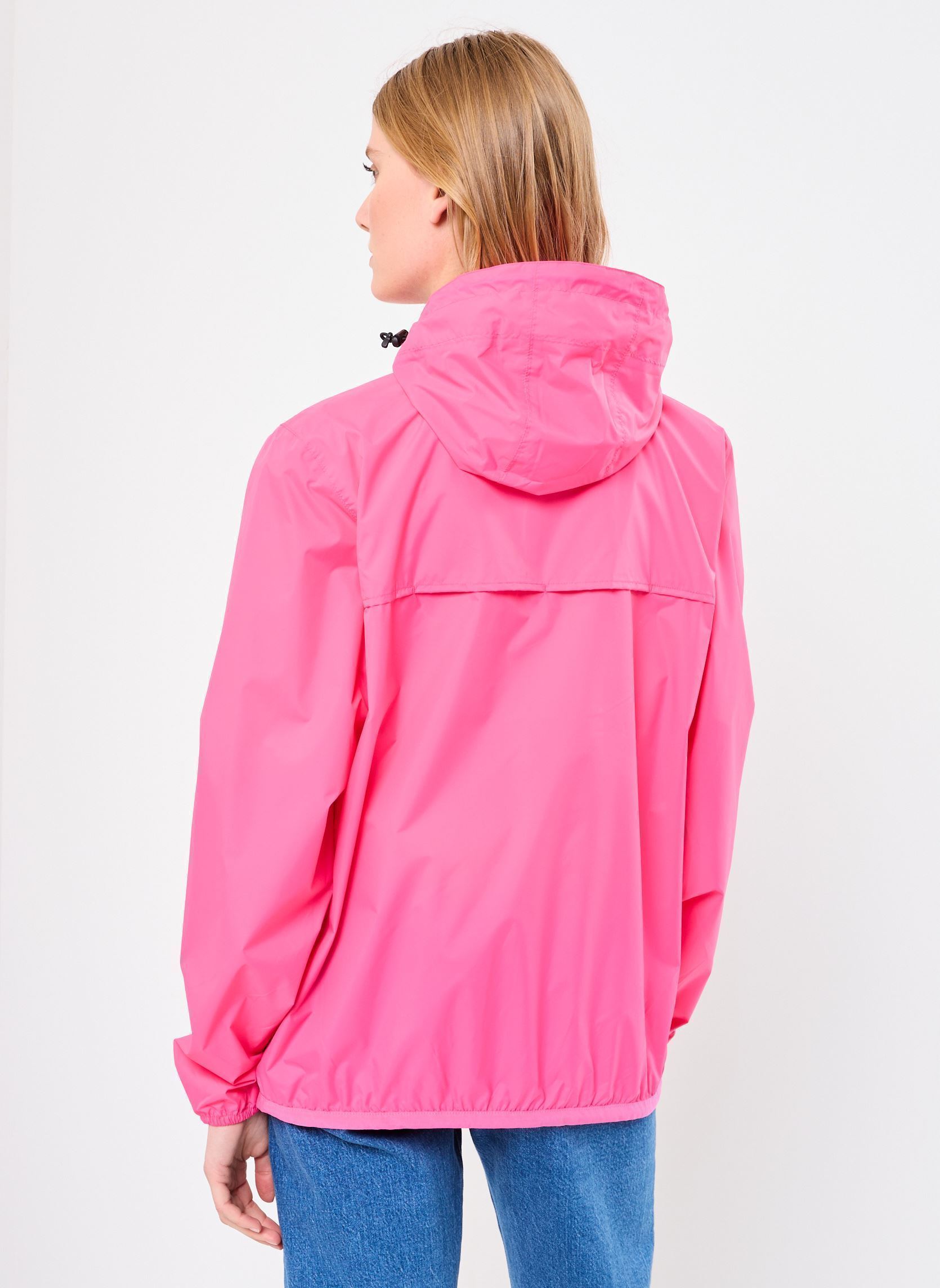 Vestes imperméable LE VRAI 4.0 CLAUDE - Unisexe rose K-Way Vestes imperméable LE VRAI 4.0 CLAUDE - Unisexe rose PINK INTENSE
