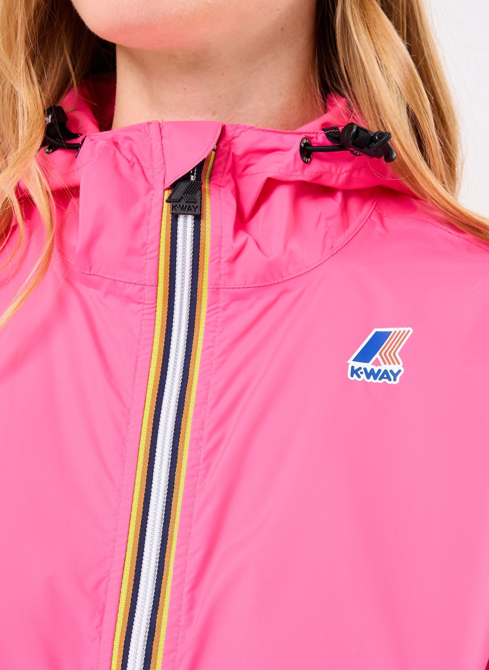 Vestes imperméable LE VRAI 4.0 CLAUDE - Unisexe rose K-Way Vestes imperméable LE VRAI 4.0 CLAUDE - Unisexe rose PINK INTENSE