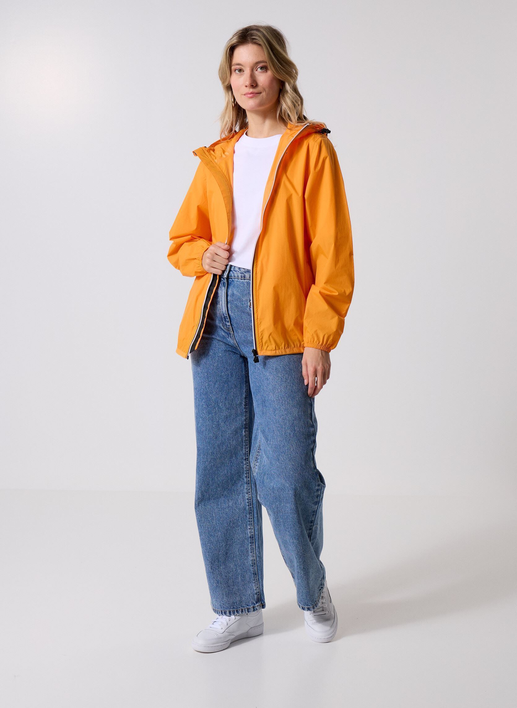 Vestes imperméable LE VRAI 4.0 CLAUDE - Unisexe orange K-Way Vestes imperméable LE VRAI 4.0 CLAUDE - Unisexe orange ORANGE