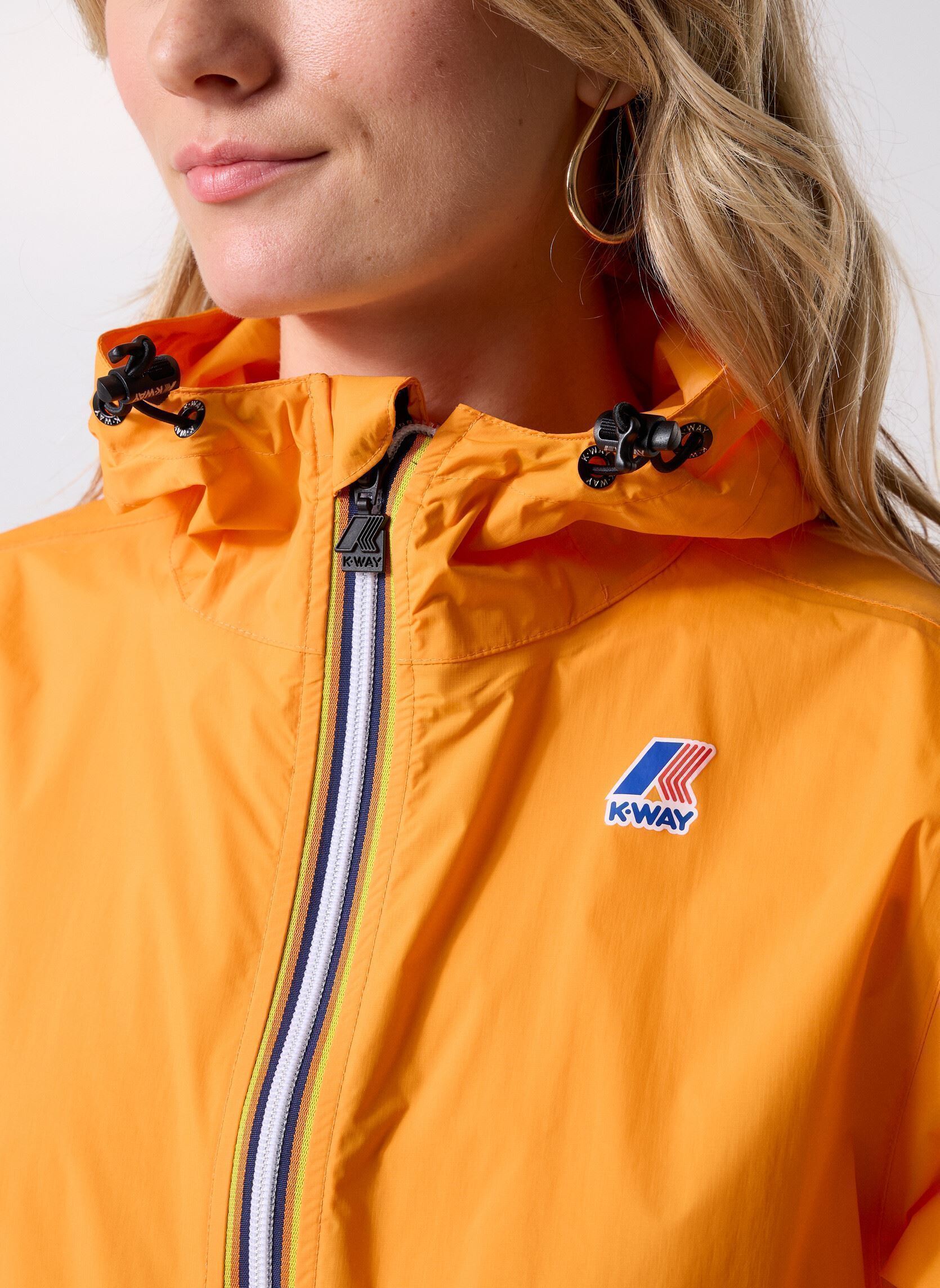 Vestes imperméable LE VRAI 4.0 CLAUDE - Unisexe orange K-Way Vestes imperméable LE VRAI 4.0 CLAUDE - Unisexe orange ORANGE