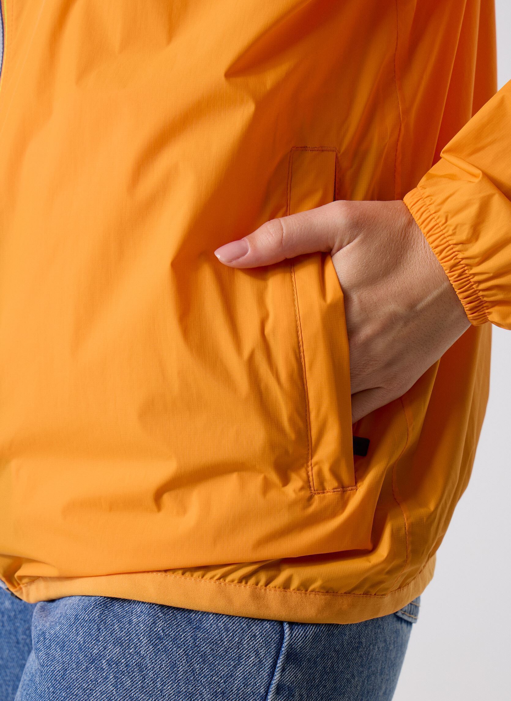 Vestes imperméable LE VRAI 4.0 CLAUDE - Unisexe orange K-Way Vestes imperméable LE VRAI 4.0 CLAUDE - Unisexe orange ORANGE