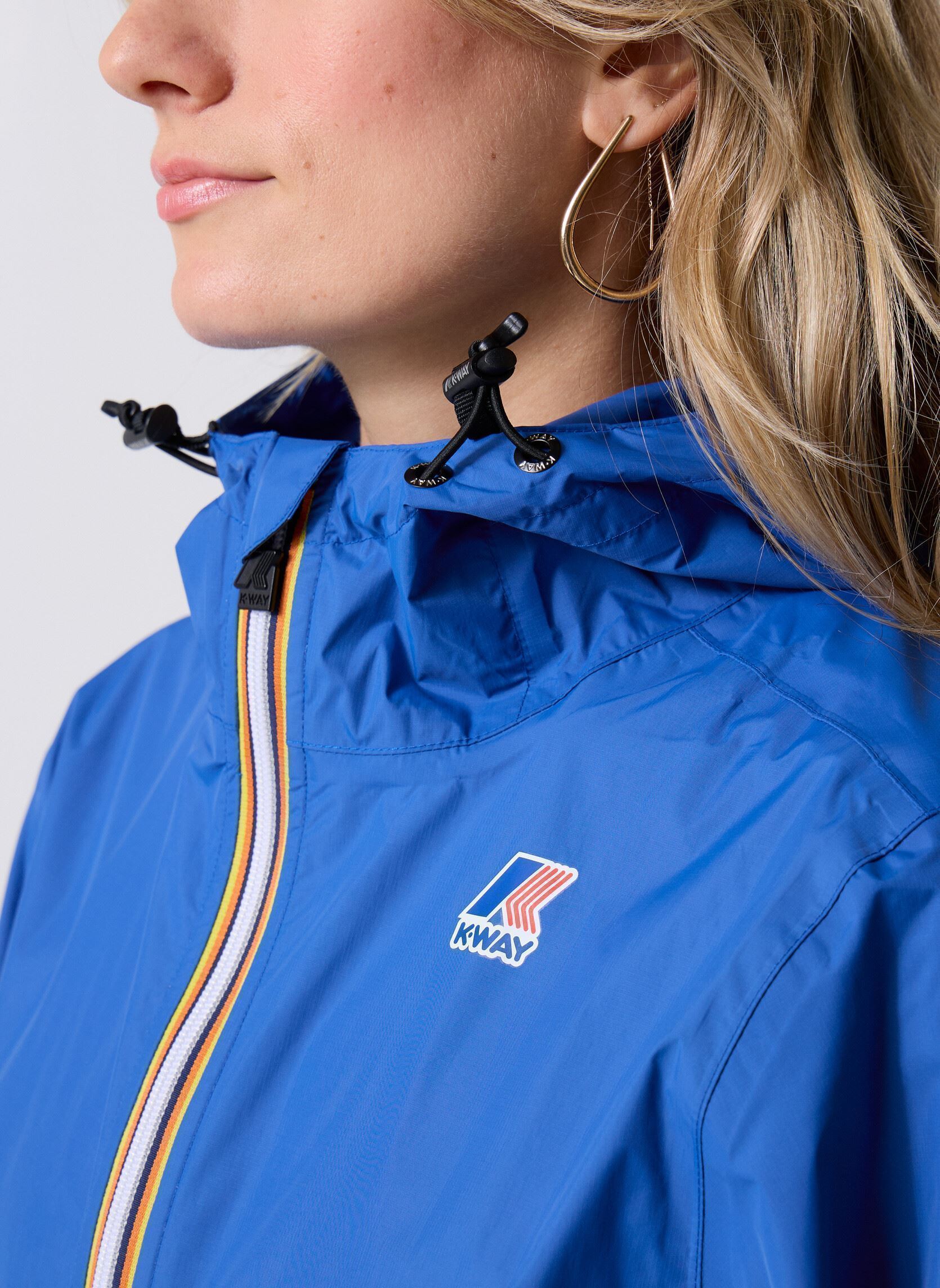 Regenjacken LE VRAI 4.0 CLAUDE - Unisexe blau K-Way Regenjacken LE VRAI 4.0 CLAUDE - Unisexe blau BLUE ROYAL MARINE