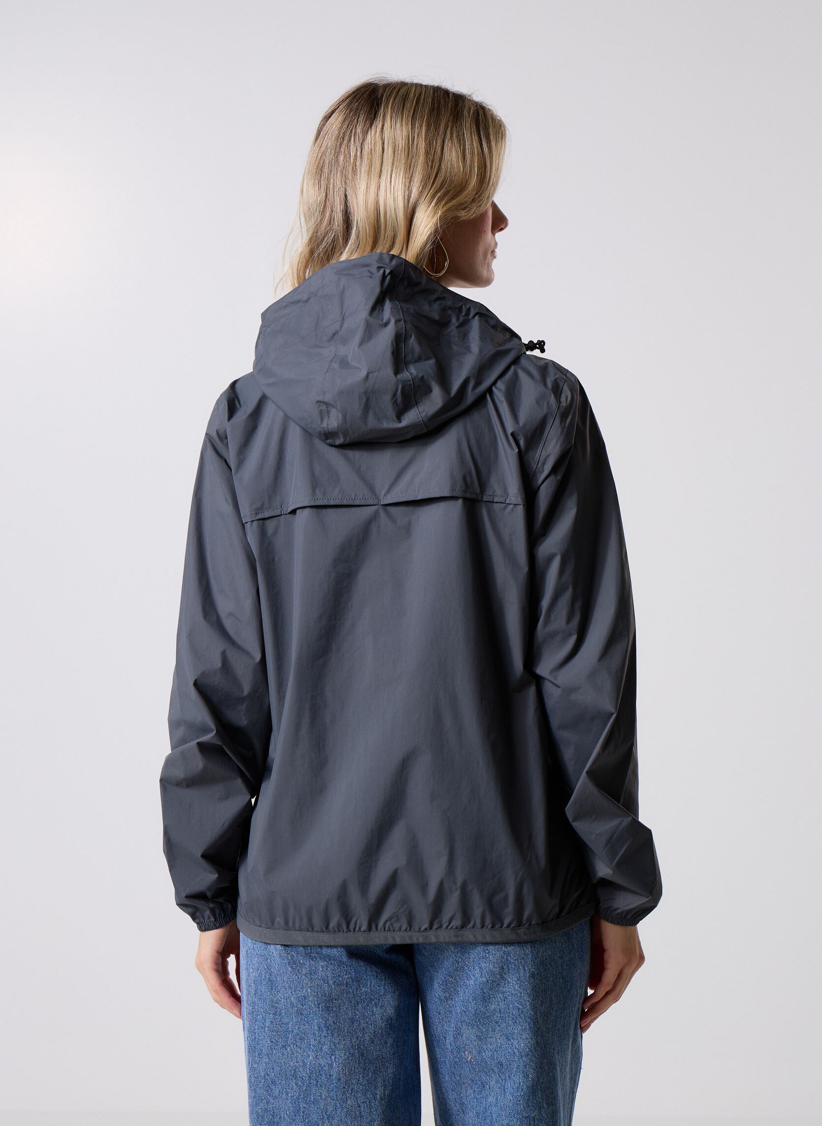 Vestes imperméable LE VRAI 4.0 CLAUDE - Unisexe gris K-Way Vestes imperméable LE VRAI 4.0 CLAUDE - Unisexe gris GREY SHADOW DK