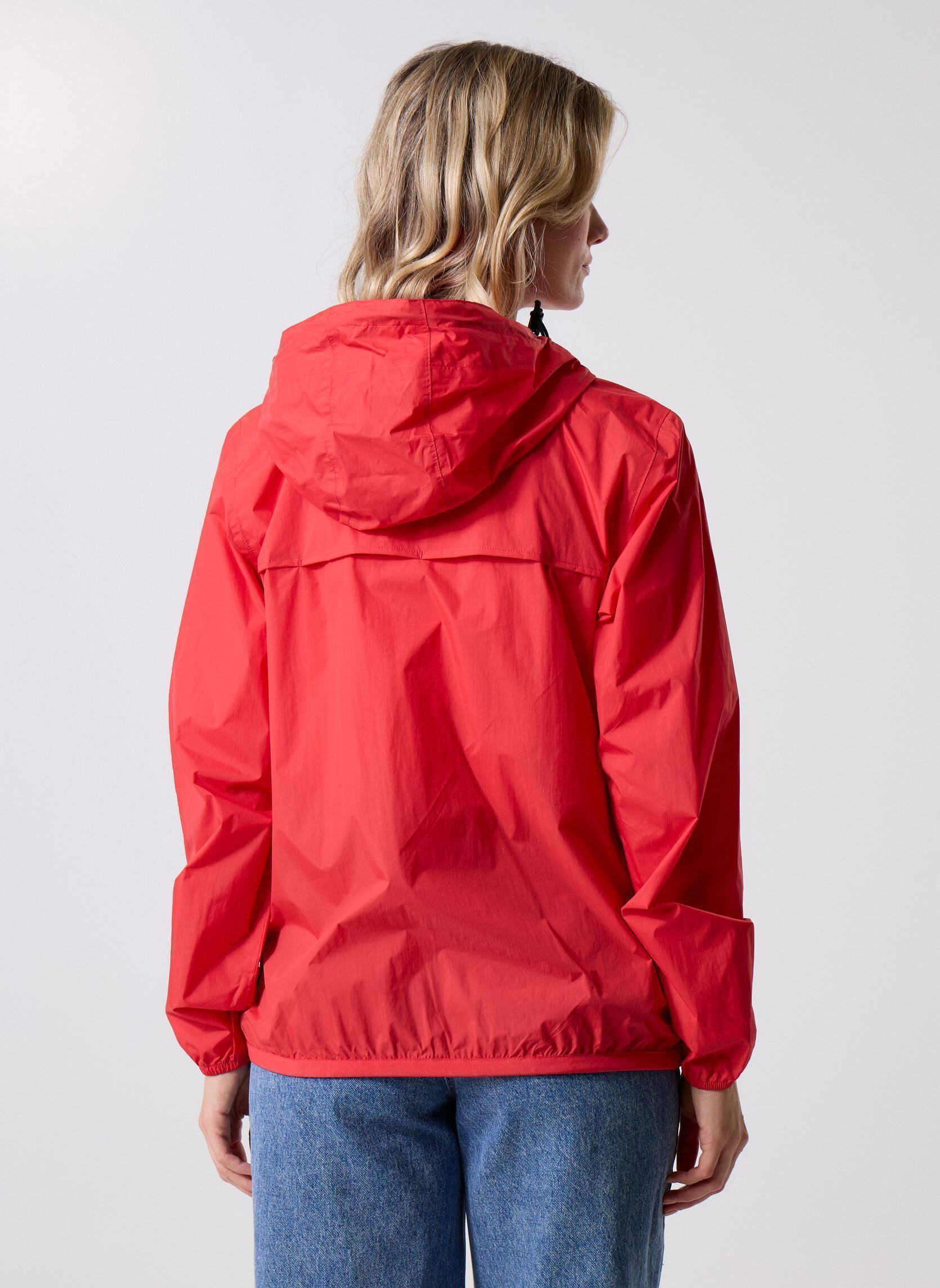 Vestes imperméable LE VRAI 4.0 CLAUDE - Unisexe rouge K-Way Vestes imperméable LE VRAI 4.0 CLAUDE - Unisexe rouge RED