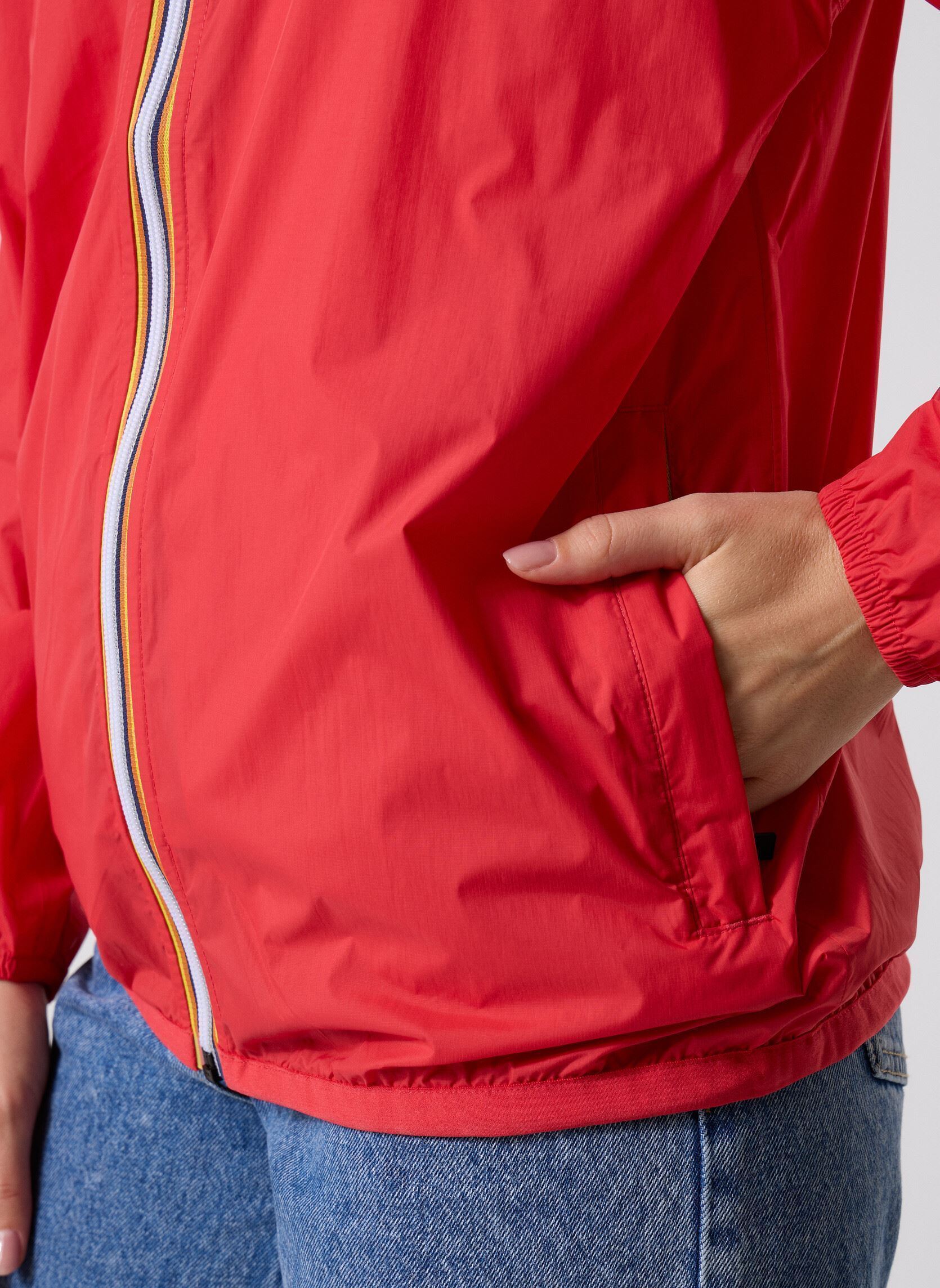 Vestes imperméable LE VRAI 4.0 CLAUDE - Unisexe rouge K-Way Vestes imperméable LE VRAI 4.0 CLAUDE - Unisexe rouge RED