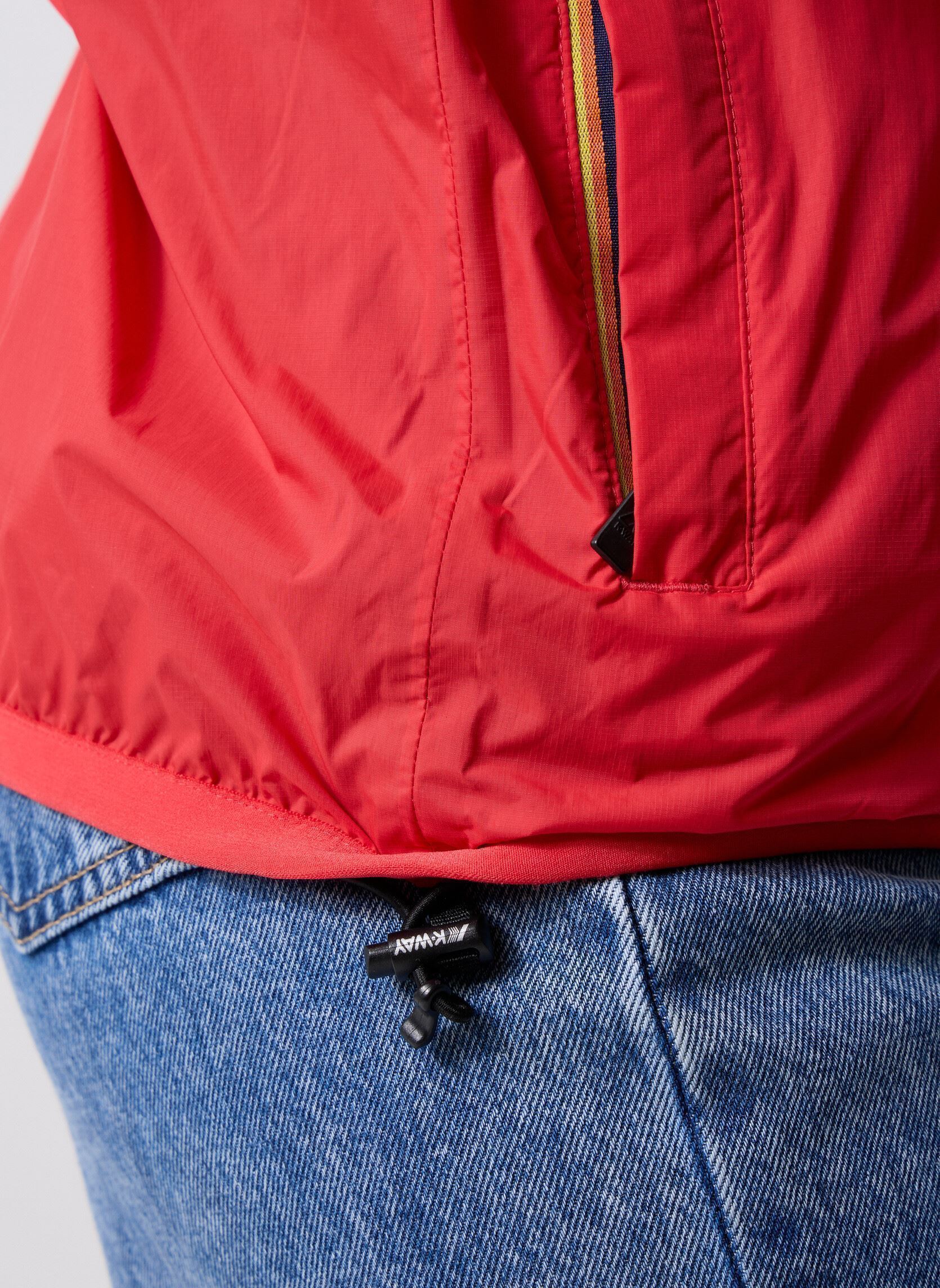 Vestes imperméable LE VRAI 4.0 CLAUDE - Unisexe rouge K-Way Vestes imperméable LE VRAI 4.0 CLAUDE - Unisexe rouge RED