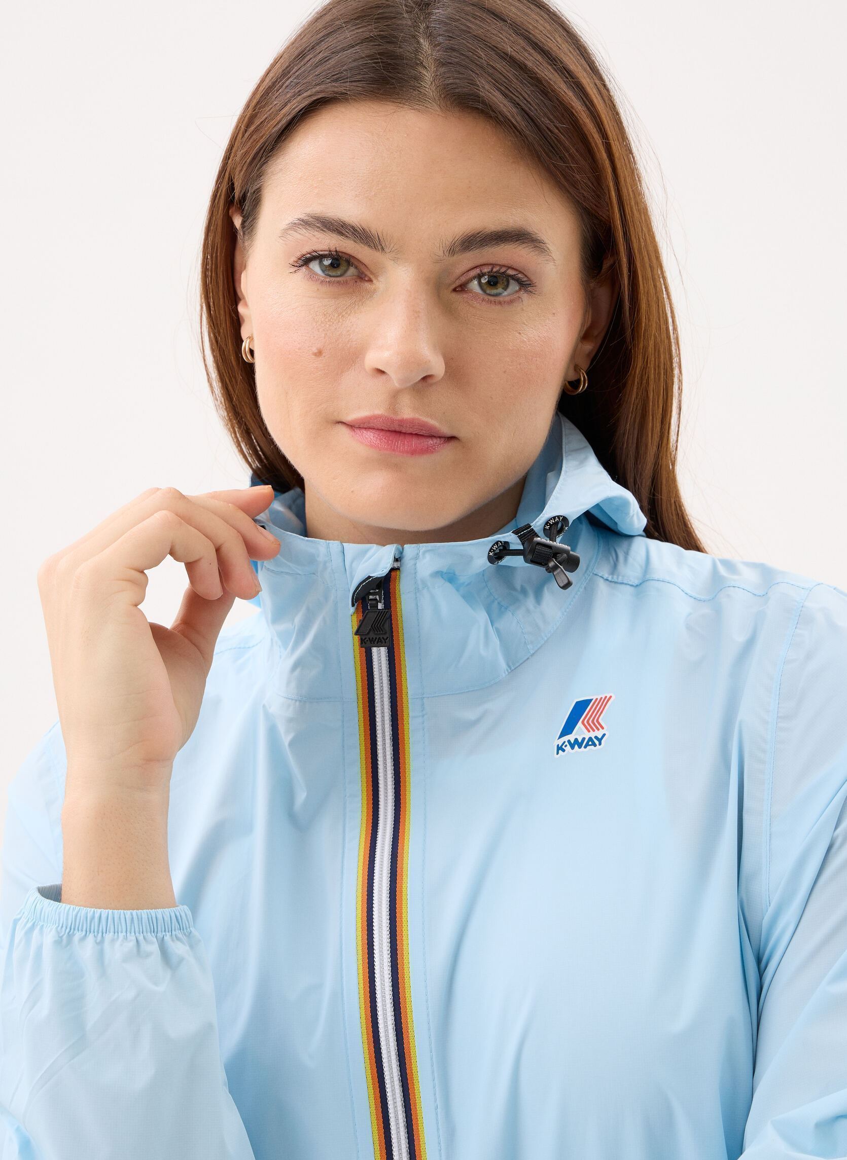 Regenjacken LE VRAI 4.0 CLAUDE - Unisexe damen blau K-Way Regenjacken LE VRAI 4.0 CLAUDE - Unisexe damen blau BLUE DREAM