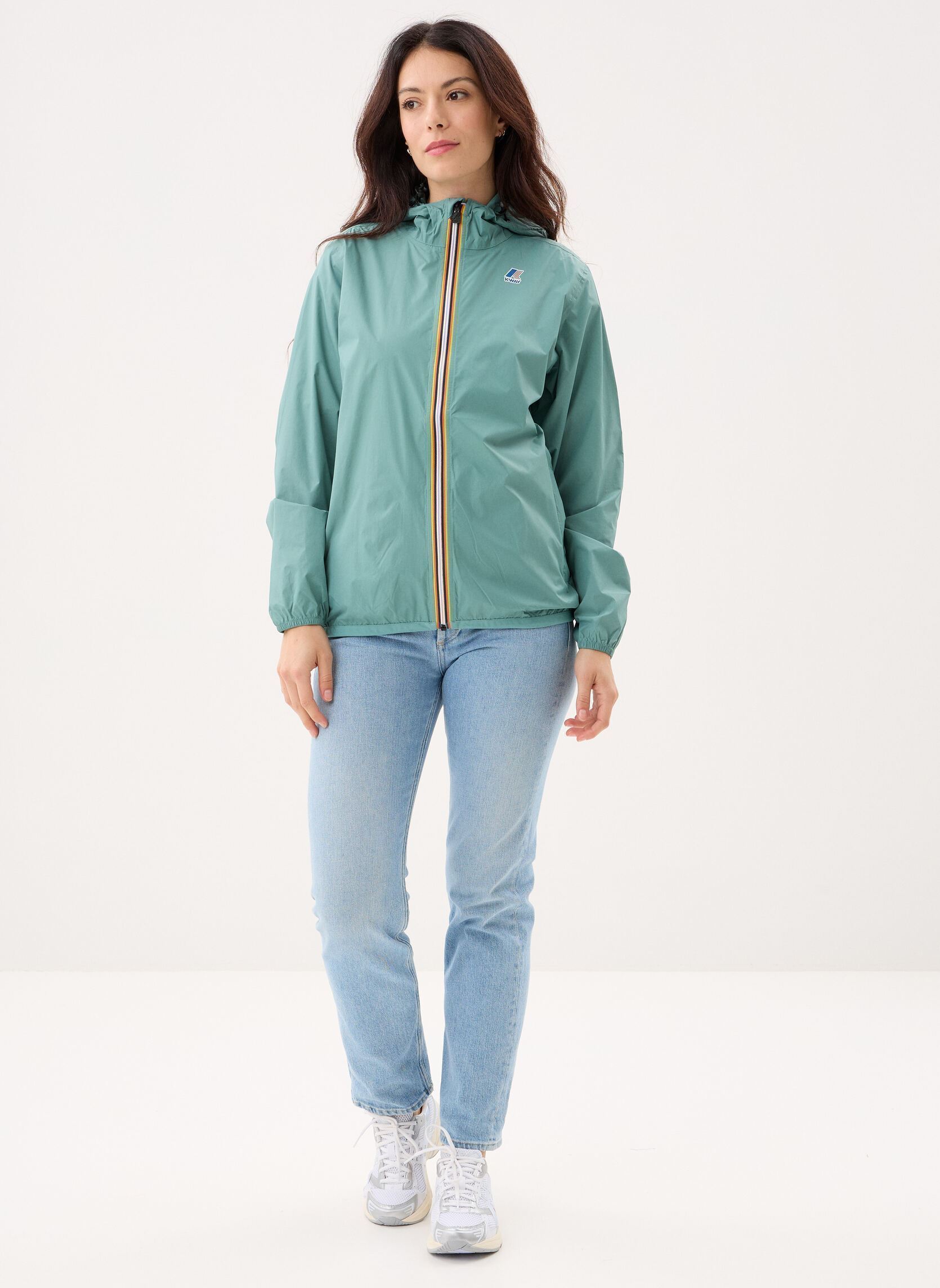 Vestes imperméable LE VRAI 4.0 CLAUDE - Unisexe femme vert K-Way Vestes imperméable LE VRAI 4.0 CLAUDE - Unisexe femme vert GREEN MINE