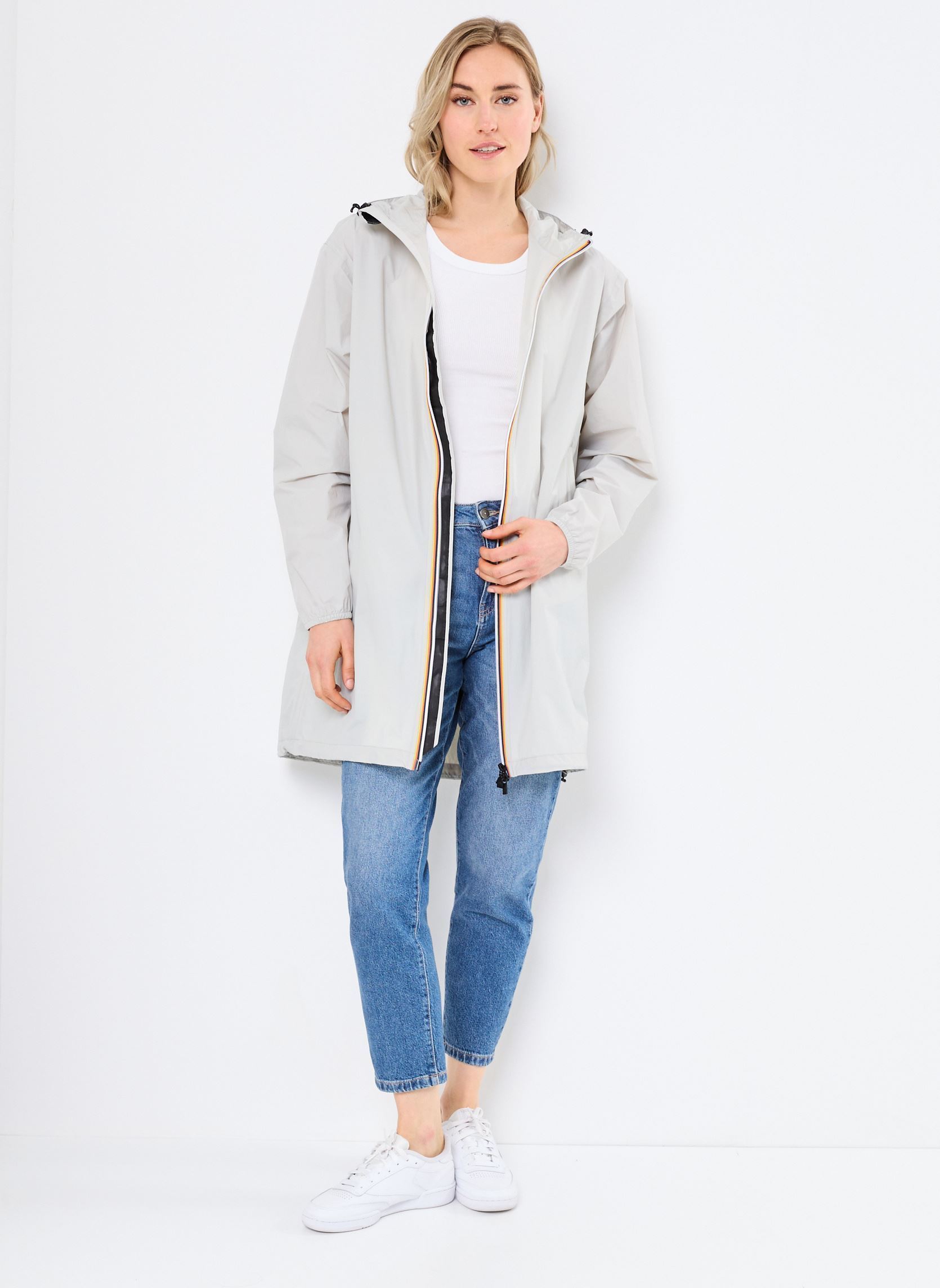 Regenjassen LE VRAI 4.0 EIFFEL EAST - Unisexe beige K-Way Regenjassen LE VRAI 4.0 EIFFEL EAST - Unisexe beige BEIGE LT