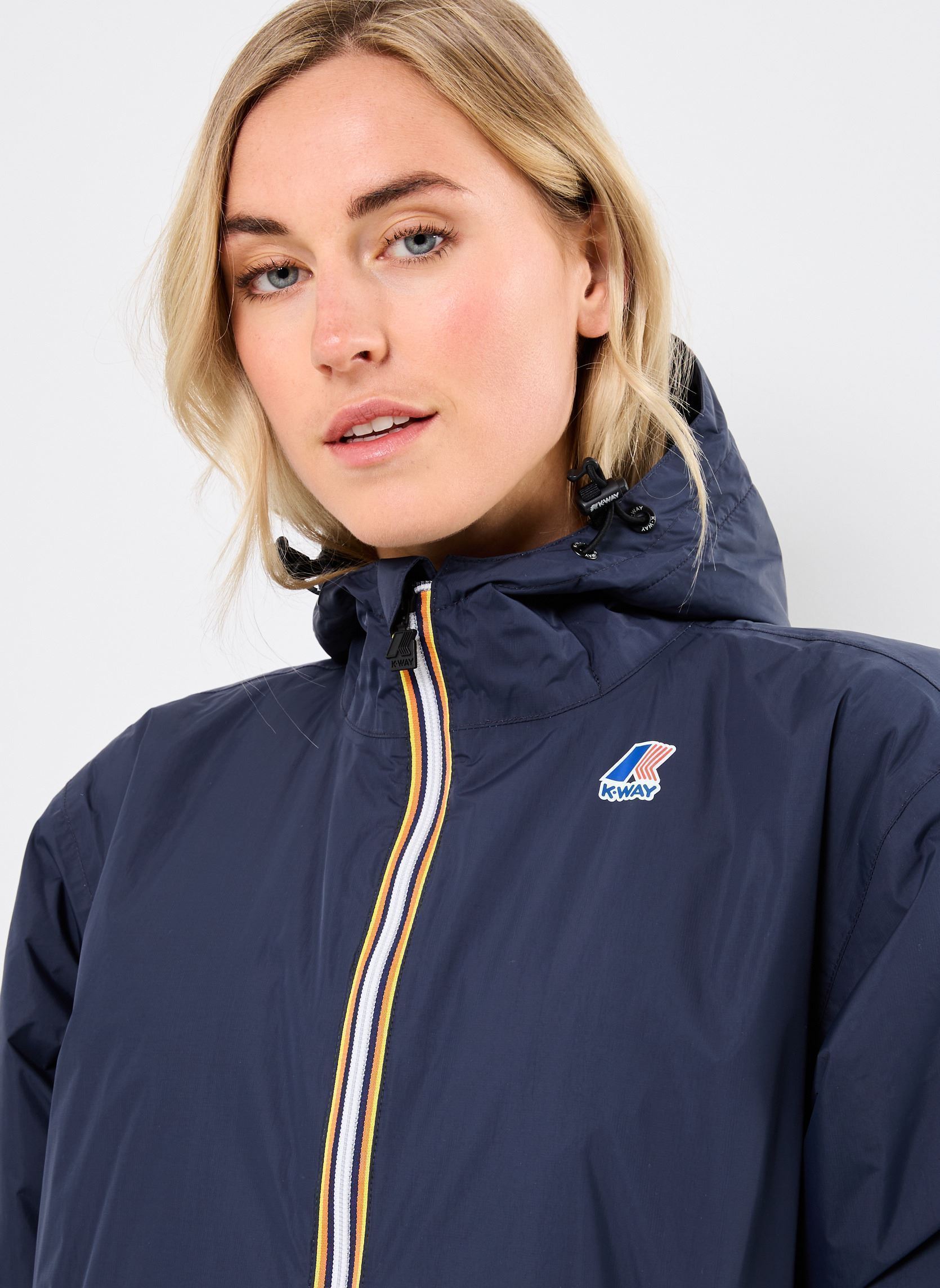 Vestes imperméable LE VRAI 4.0 EIFFEL EAST WARM - Unisexe bleu K-Way Vestes imperméable LE VRAI 4.0 EIFFEL EAST WARM - Unisexe bleu DEPHT BLUE