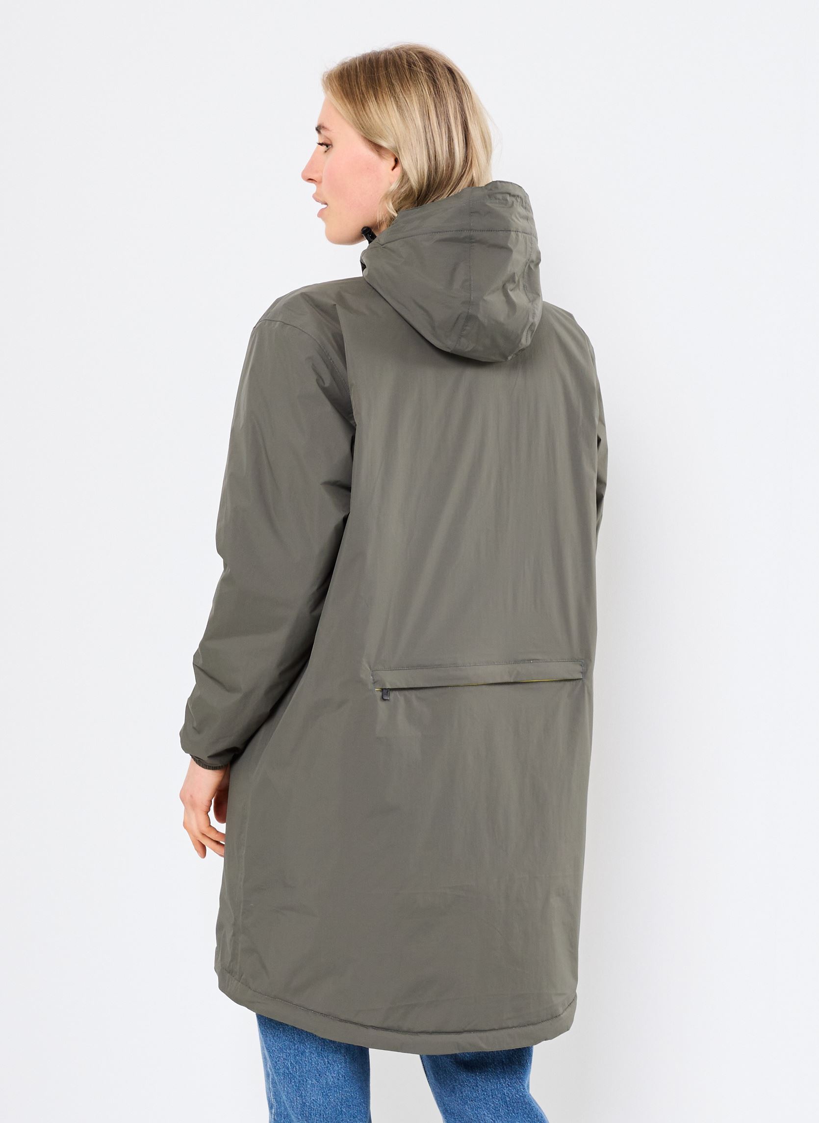 Vestes imperméable LE VRAI 4.0 EIFFEL EAST WARM - Unisexe vert K-Way Vestes imperméable LE VRAI 4.0 EIFFEL EAST WARM - Unisexe vert GREEN BLACKISH
