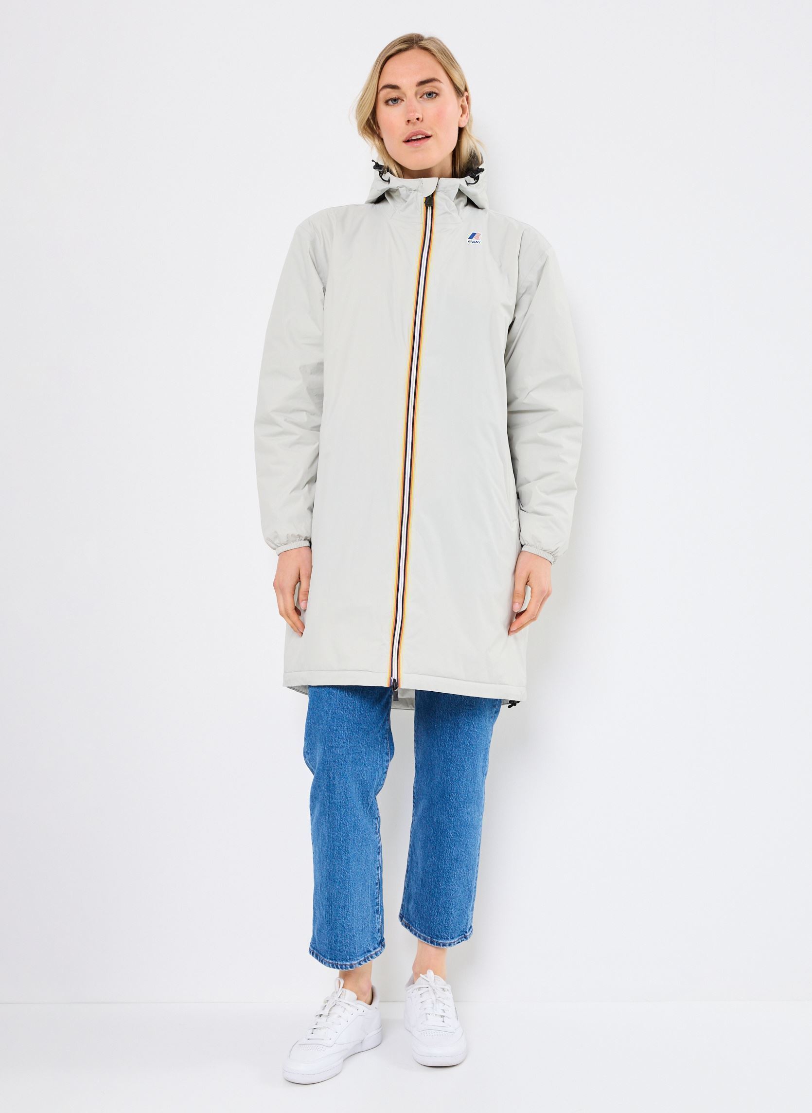 Vestes imperméable LE VRAI 4.0 EIFFEL EAST WARM - Unisexe beige K-Way Vestes imperméable LE VRAI 4.0 EIFFEL EAST WARM - Unisexe beige BEIGE LT