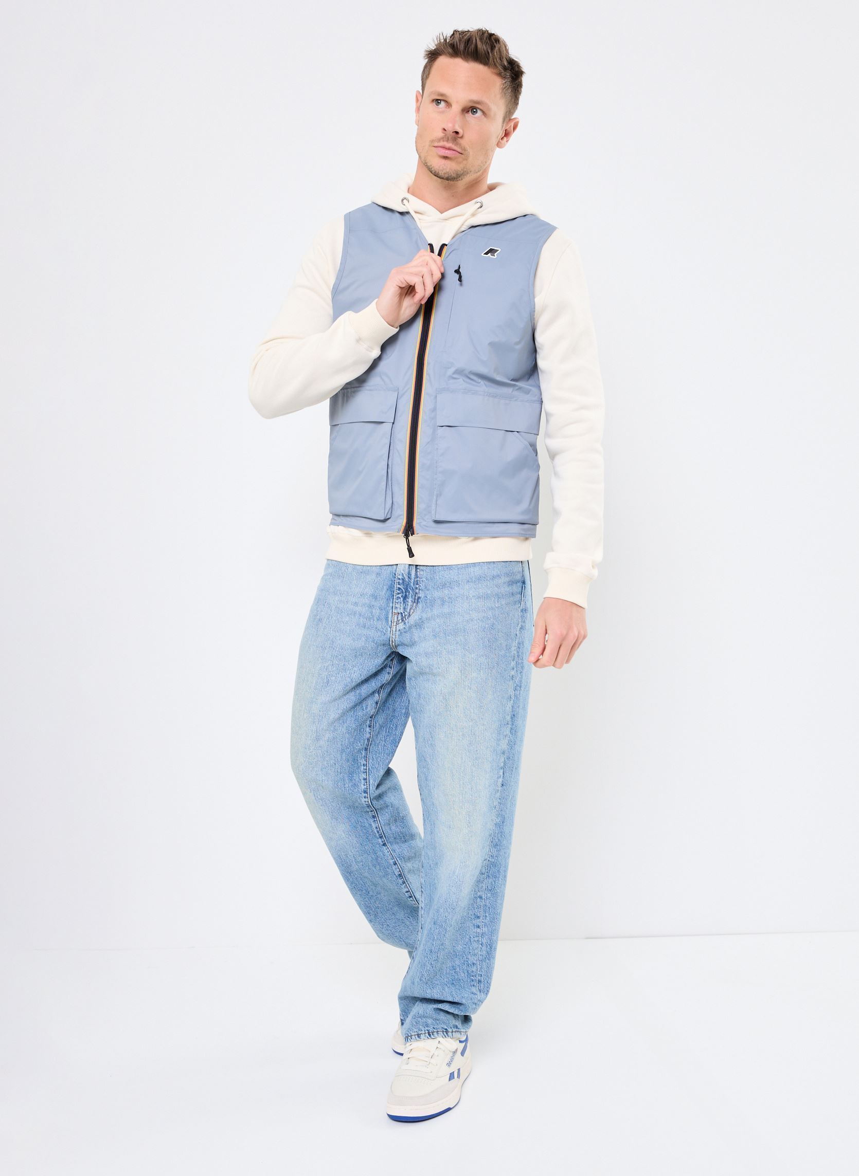 Jacken GORGES herren grau K-Way Jacken GORGES herren grau GREY MD