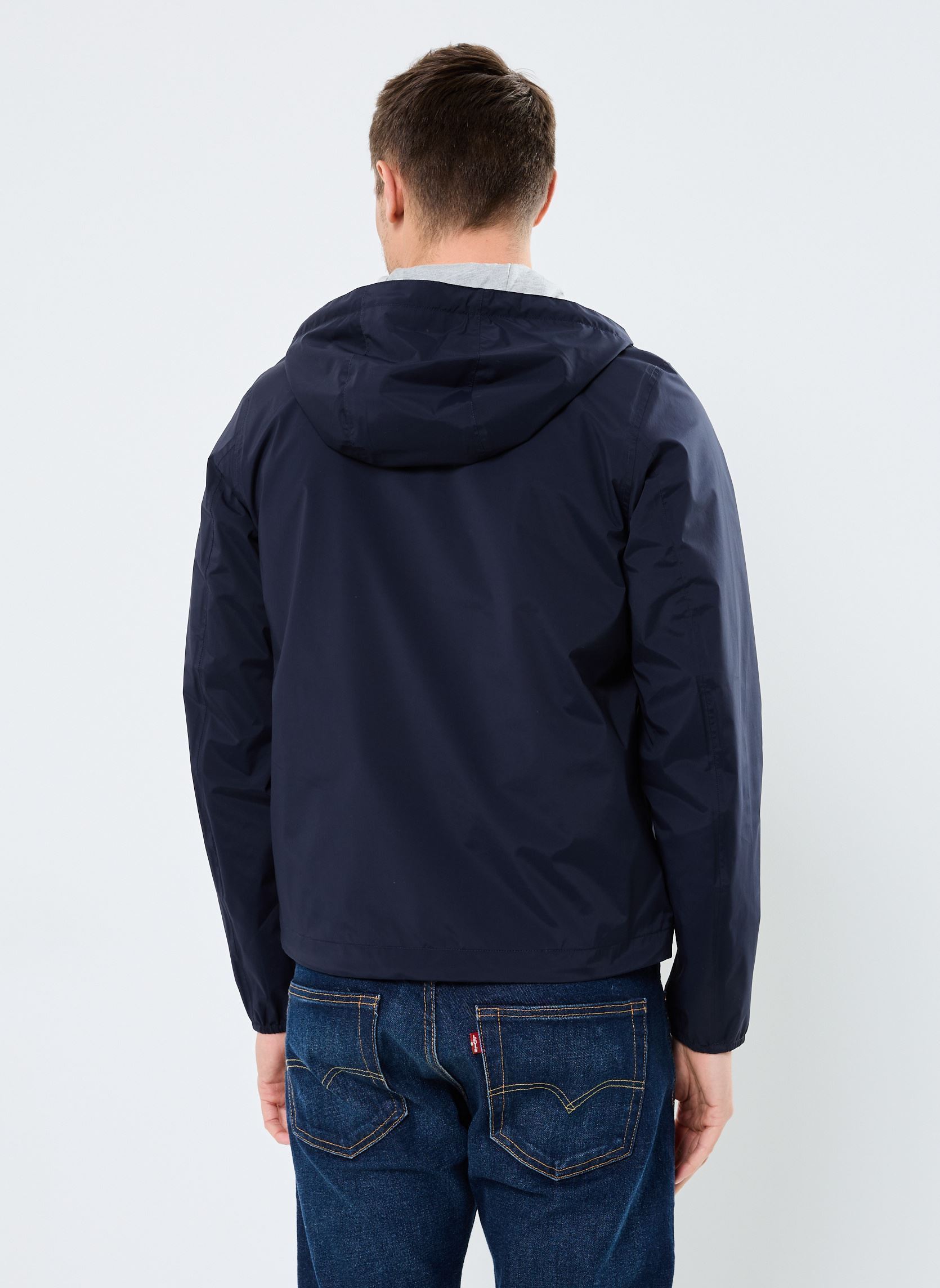 Vestes imperméables JACK STRETCH NYLON JERSEY homme bleu K-Way Vestes imperméables JACK STRETCH NYLON JERSEY homme bleu DEPHT BLUE