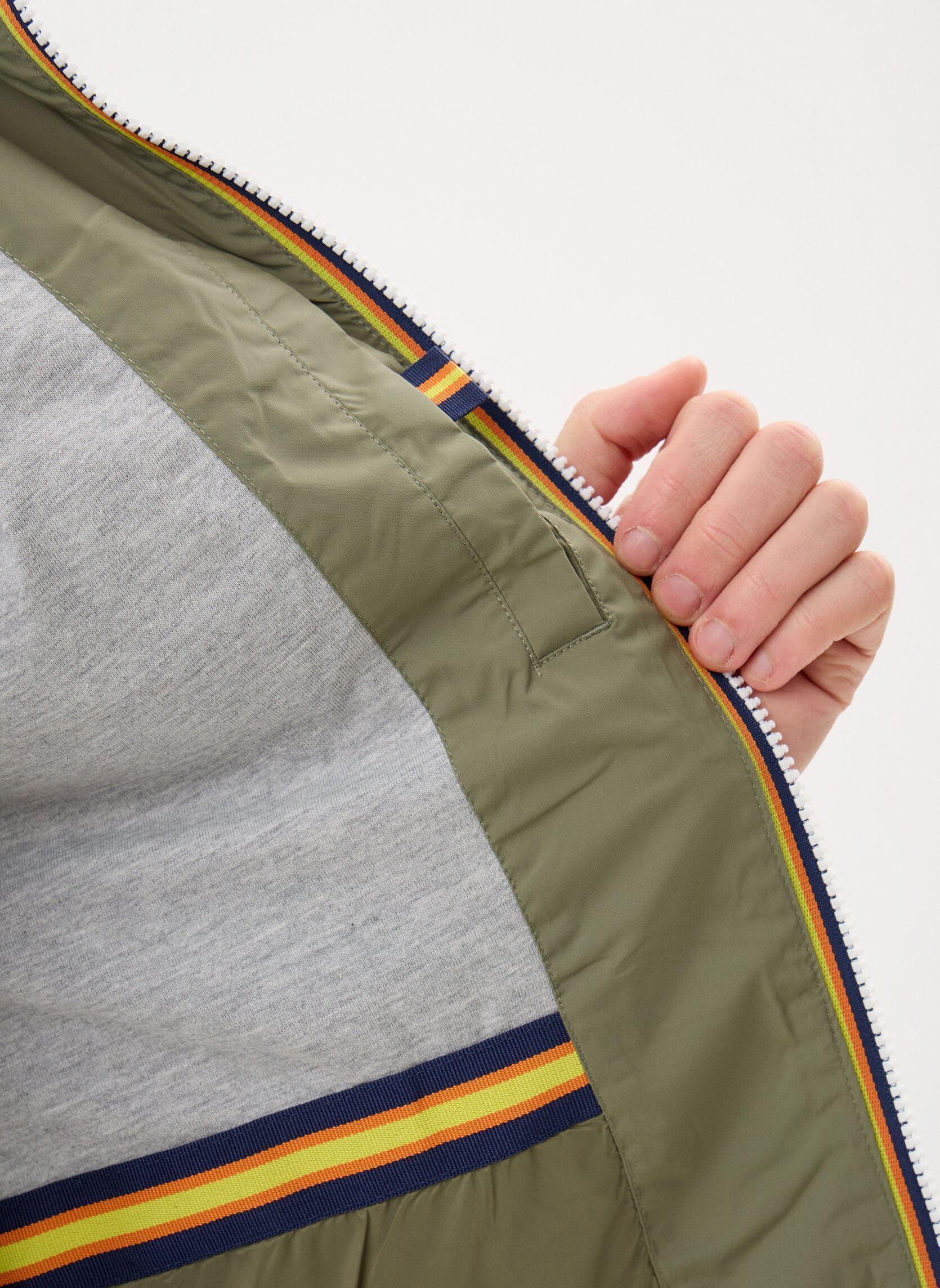 Vestes imperméables JACK STRETCH NYLON JERSEY homme vert K-Way Vestes imperméables JACK STRETCH NYLON JERSEY homme vert GREEN LICHEN