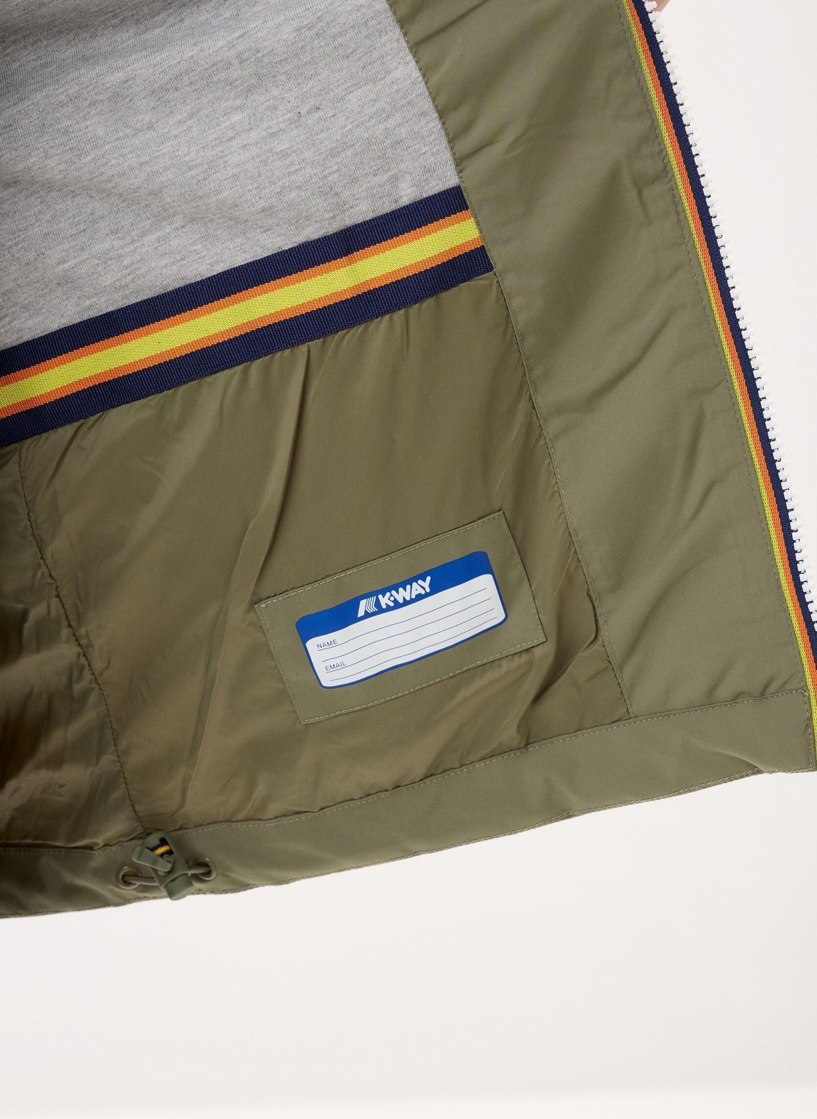 Vestes imperméables JACK STRETCH NYLON JERSEY homme vert K-Way Vestes imperméables JACK STRETCH NYLON JERSEY homme vert GREEN LICHEN