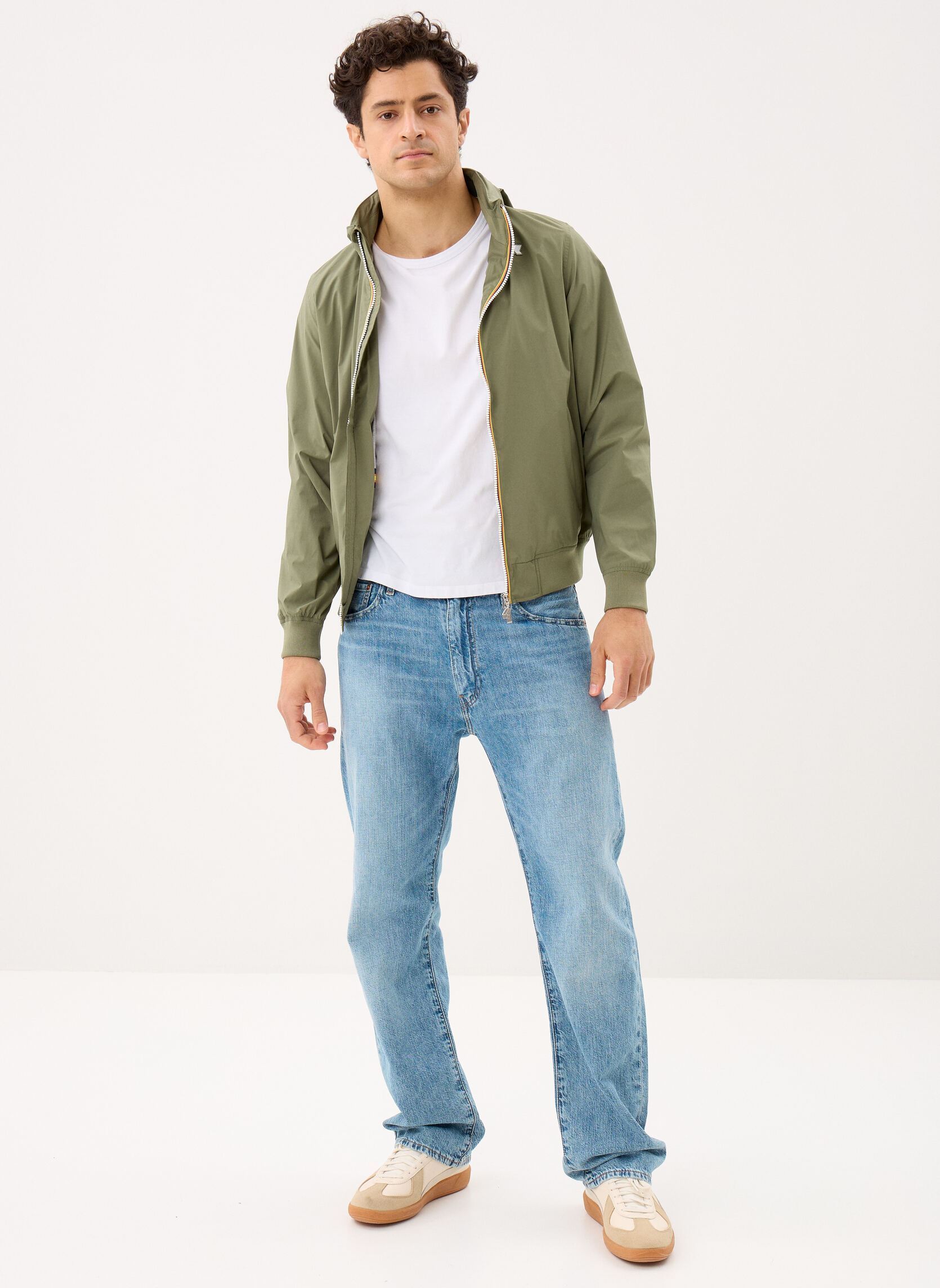 Vestes imperméables AMAURY STRETCH NYLON JERSEY1 homme vert K-Way Vestes imperméables AMAURY STRETCH NYLON JERSEY1 homme vert GREEN LICHEN