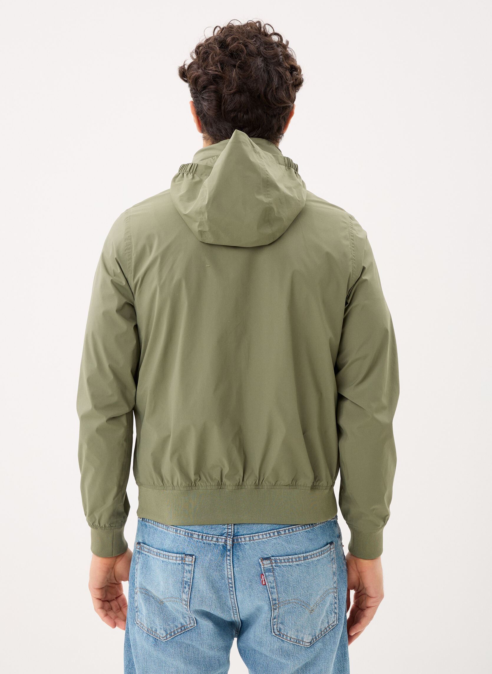 Vestes imperméables AMAURY STRETCH NYLON JERSEY1 homme vert K-Way Vestes imperméables AMAURY STRETCH NYLON JERSEY1 homme vert GREEN LICHEN