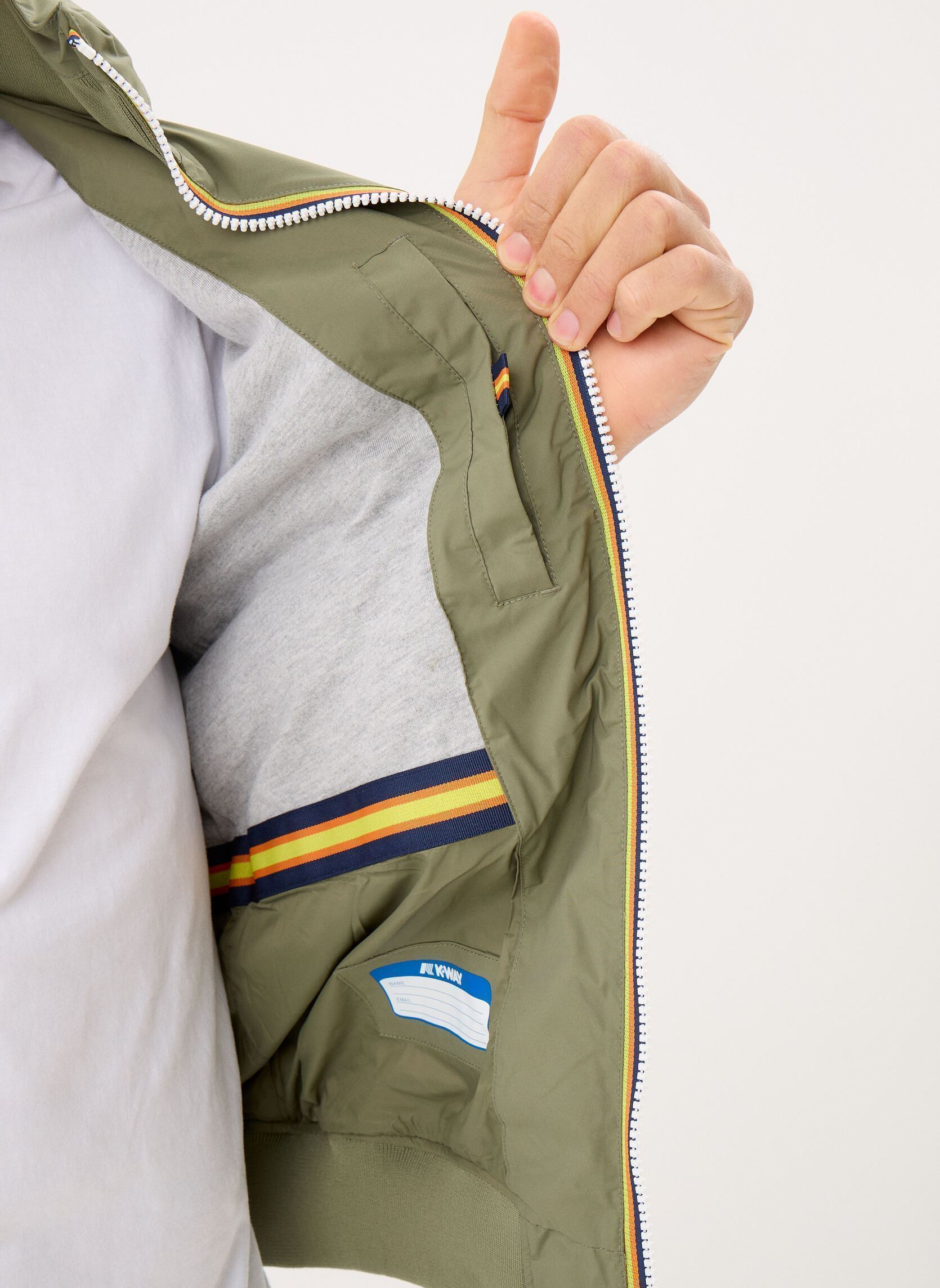 Vestes imperméables AMAURY STRETCH NYLON JERSEY1 homme vert K-Way Vestes imperméables AMAURY STRETCH NYLON JERSEY1 homme vert GREEN LICHEN