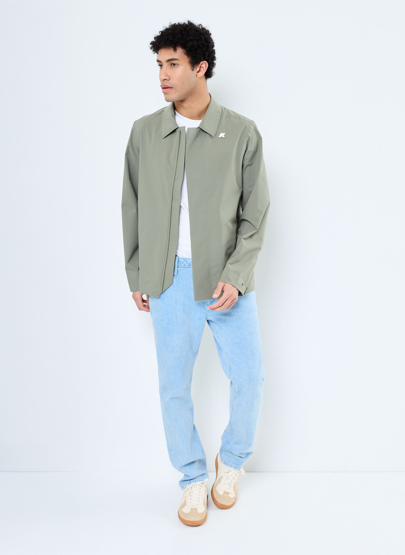 Vestes imperméables BROEN STRETCH 2L homme vert K-Way Vestes imperméables BROEN STRETCH 2L homme vert GREEN LICHEN