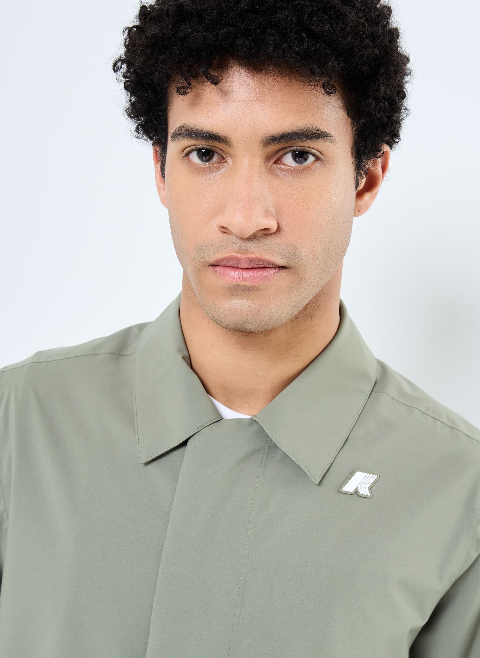 Vestes imperméables BROEN STRETCH 2L homme vert K-Way Vestes imperméables BROEN STRETCH 2L homme vert GREEN LICHEN