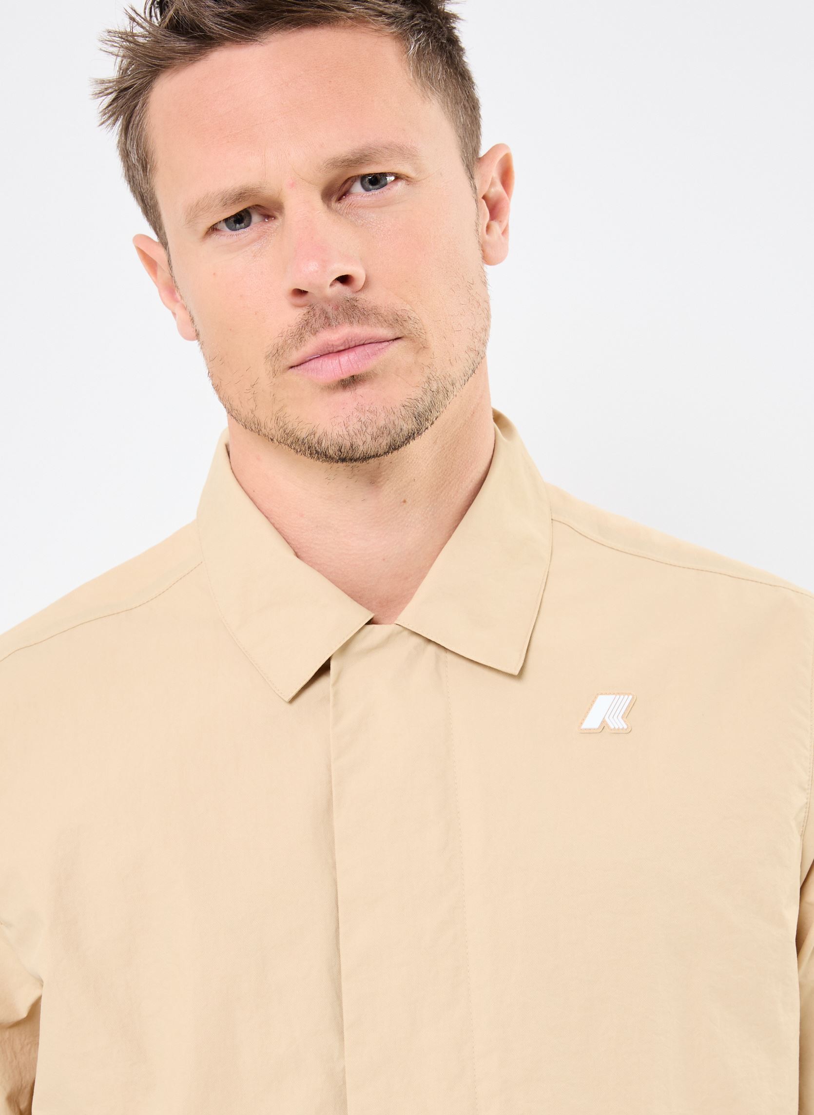 Wasserdichte Jacken BROEN COTTON NYLON herren beige K-Way Wasserdichte Jacken BROEN COTTON NYLON herren beige BEIGE ROPE