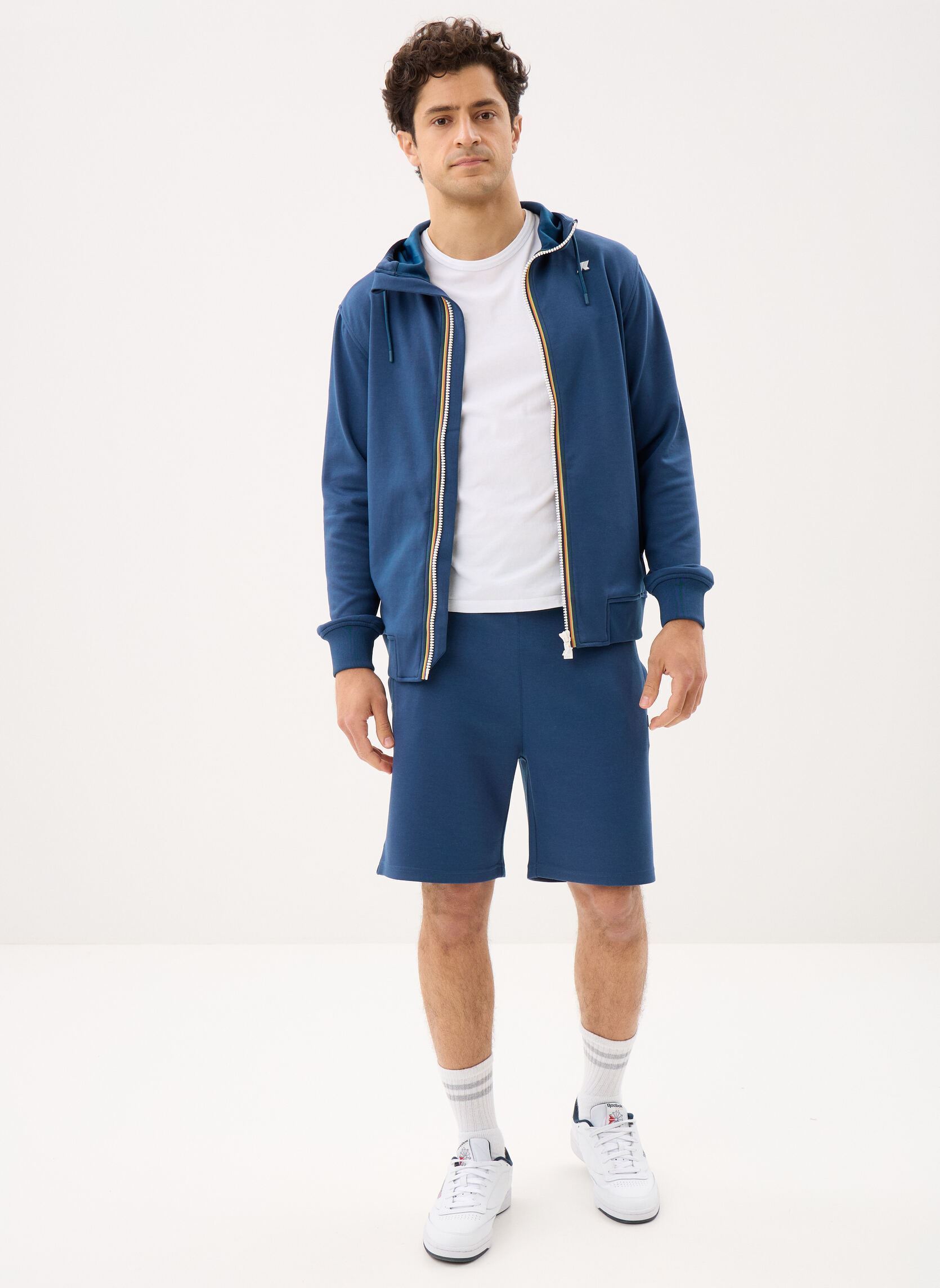 Sweats zippés RAINER LIGHT SPACER homme bleu K-Way Sweats zippés RAINER LIGHT SPACER homme bleu BLUE INSIGNIA