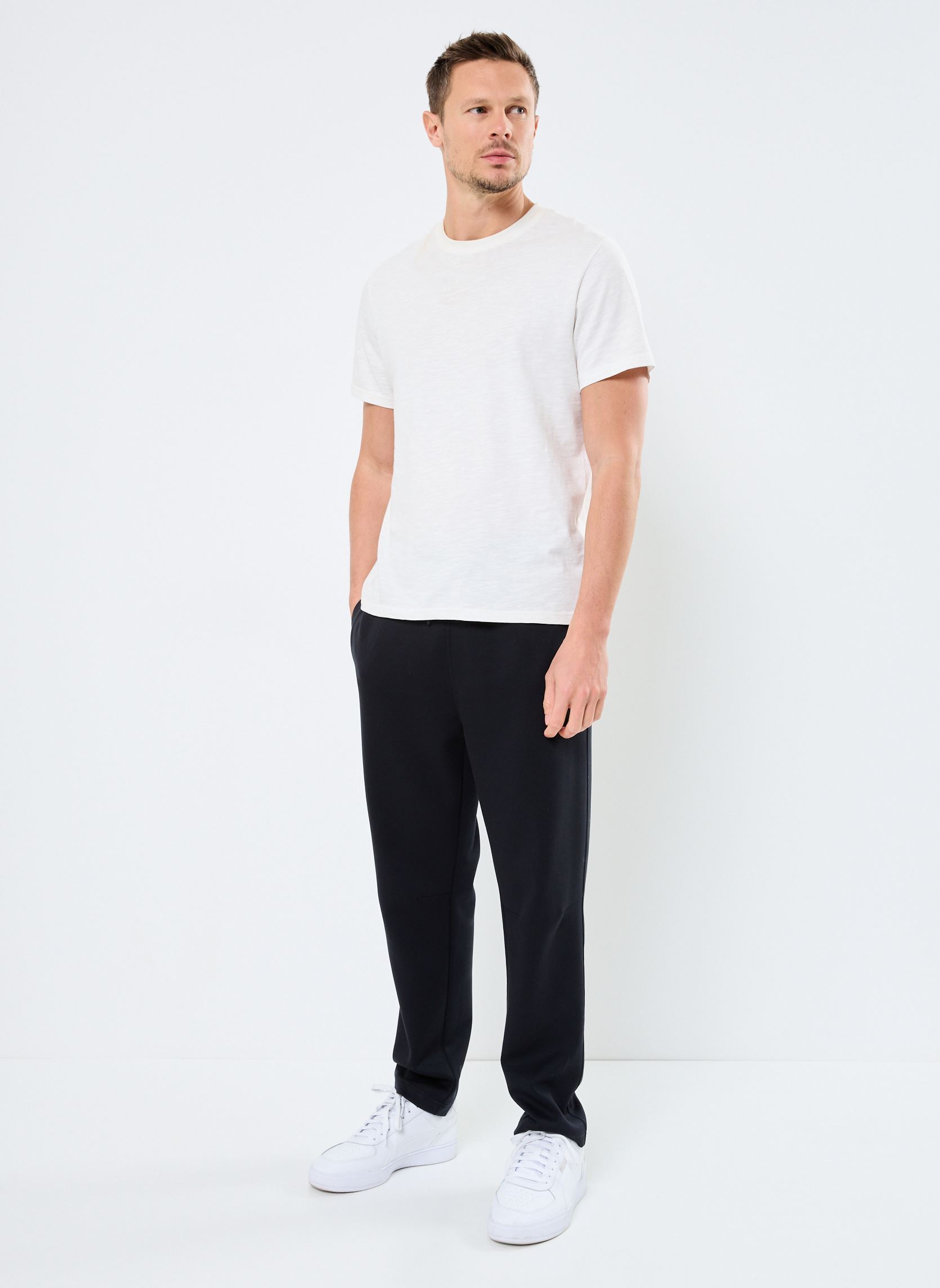 Joggingbroeken MICKA LIGHT SPACER heren zwart K-Way Joggingbroeken MICKA LIGHT SPACER heren zwart BLACK PURE