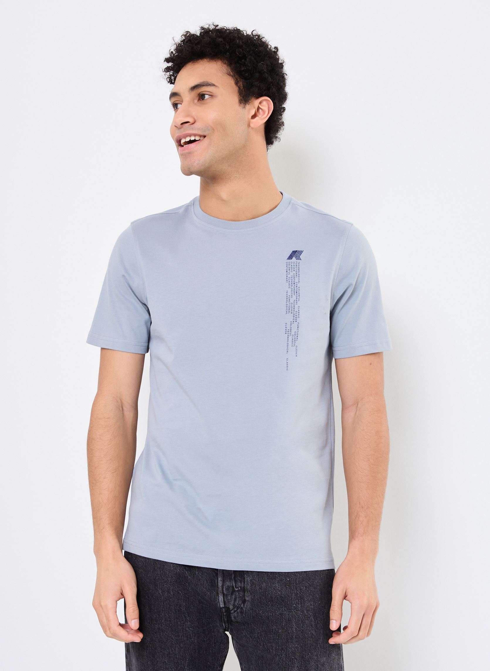 T shirt K Way ODOM DIGITAL RAIN JERSEY T SHIRT EU