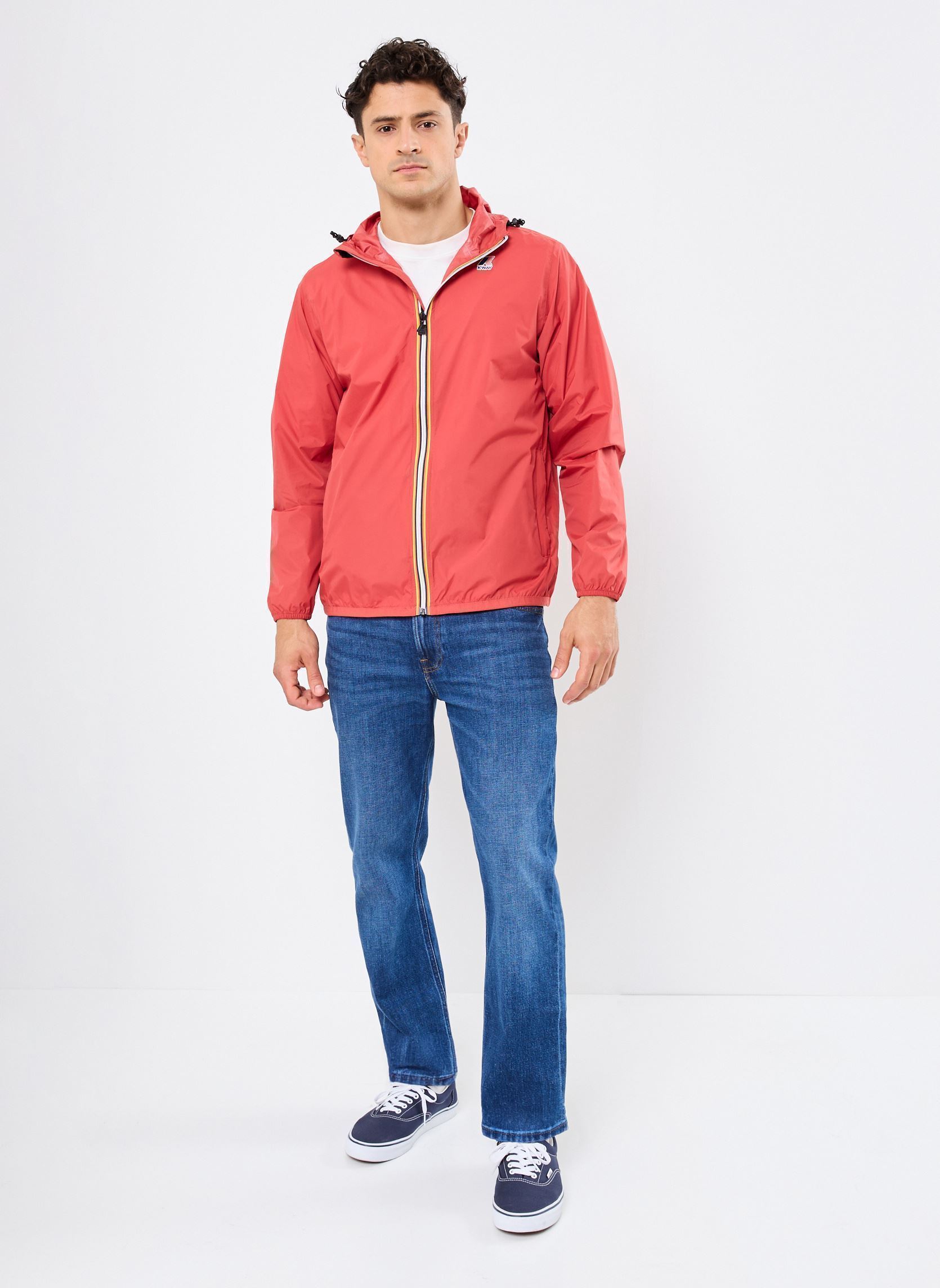 Vestes imperméables LE VRAI 4.0 CLAUDE - Unisexe M homme rouge K-Way Vestes imperméables LE VRAI 4.0 CLAUDE - Unisexe M homme rouge RED JASPER