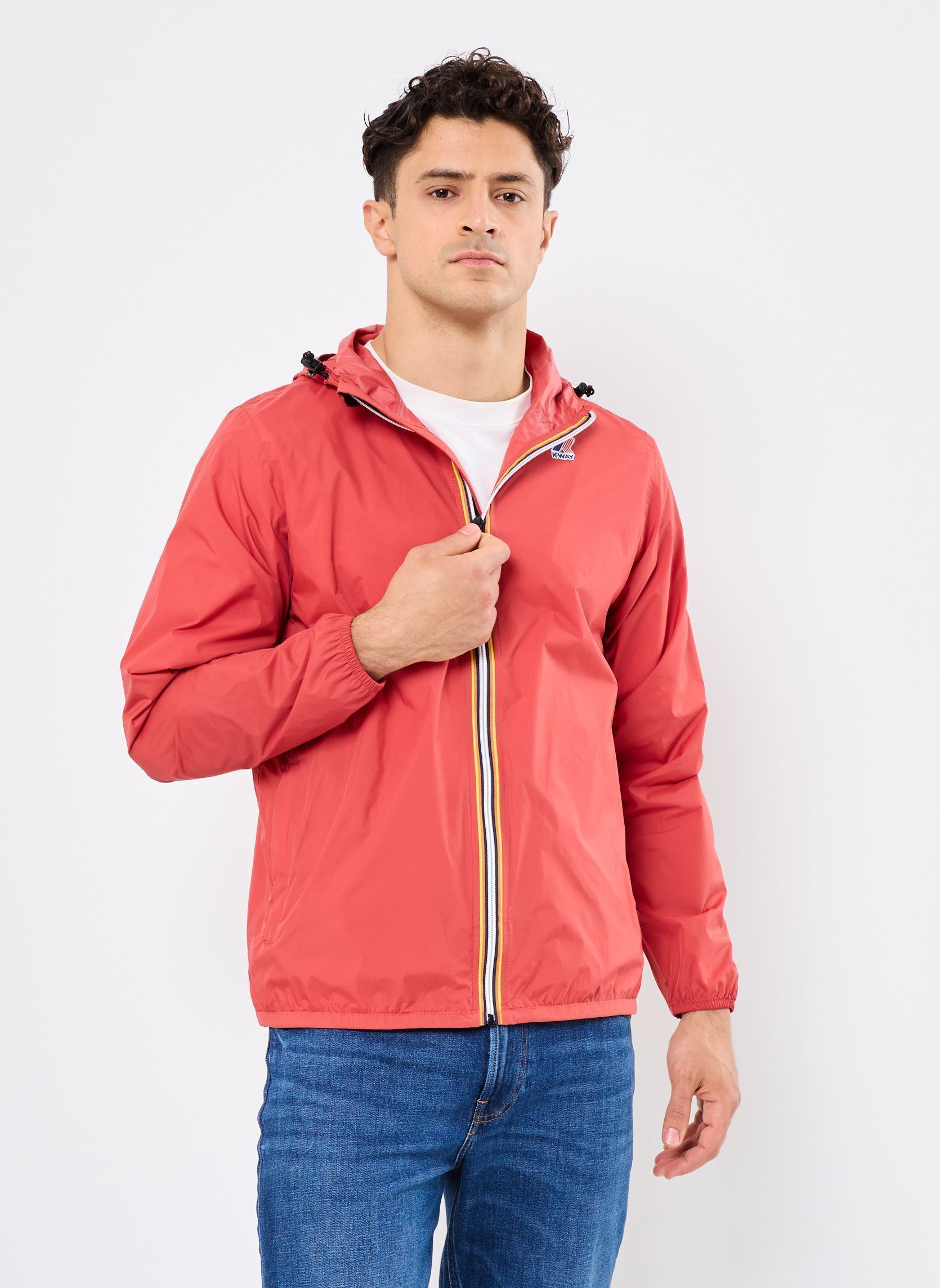 Vestes imperméables LE VRAI 4.0 CLAUDE - Unisexe M homme rouge K-Way Vestes imperméables LE VRAI 4.0 CLAUDE - Unisexe M homme rouge RED JASPER