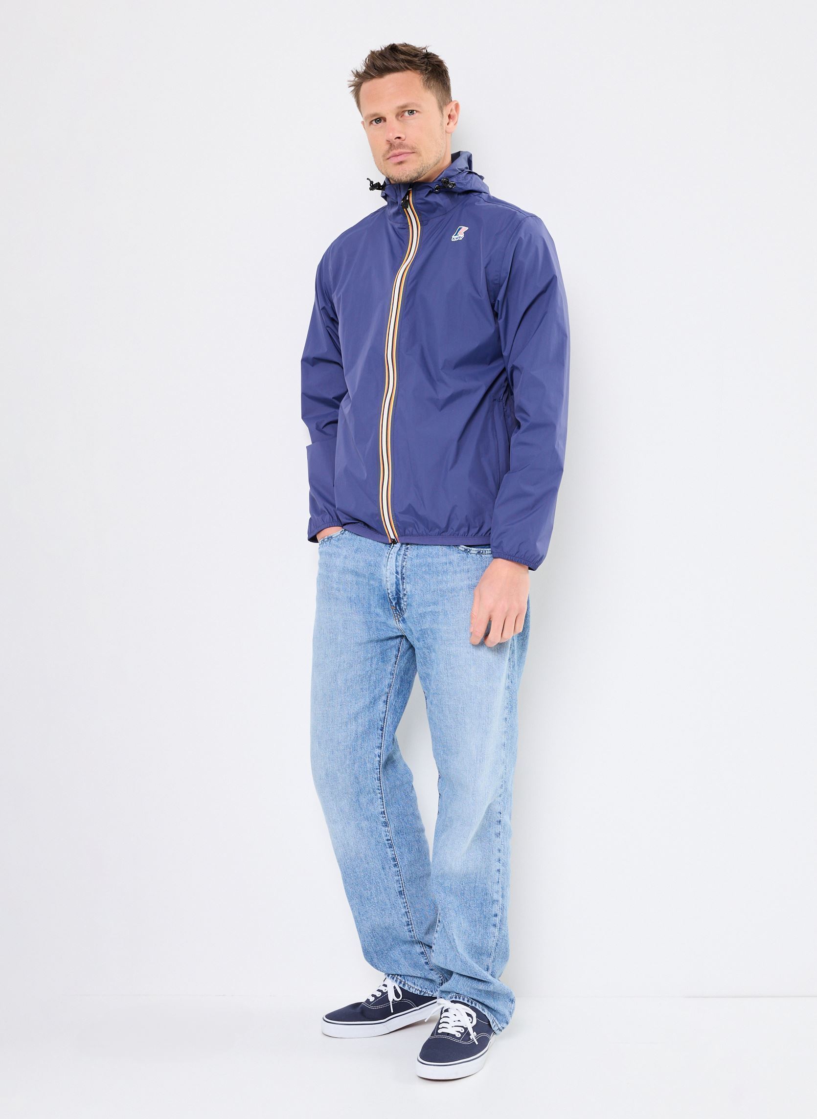 Vestes imperméables LE VRAI 4.0 CLAUDE - Unisexe M homme bleu K-Way Vestes imperméables LE VRAI 4.0 CLAUDE - Unisexe M homme bleu BLUE DEEP COBALT