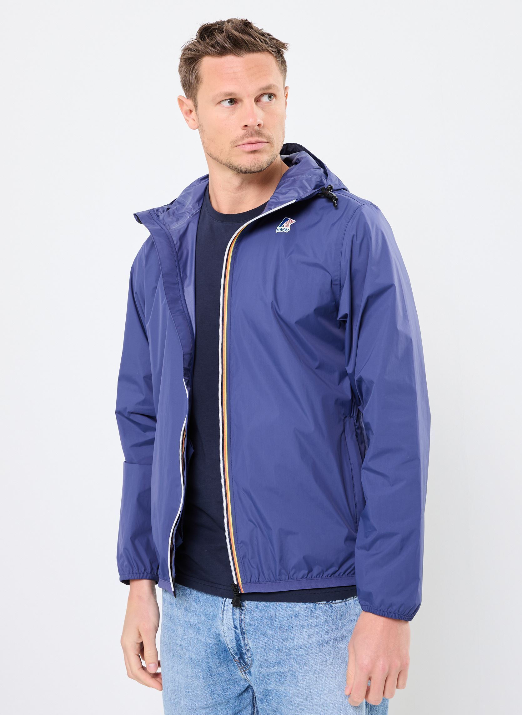 Vestes imperméables LE VRAI 4.0 CLAUDE - Unisexe M homme bleu K-Way Vestes imperméables LE VRAI 4.0 CLAUDE - Unisexe M homme bleu BLUE DEEP COBALT