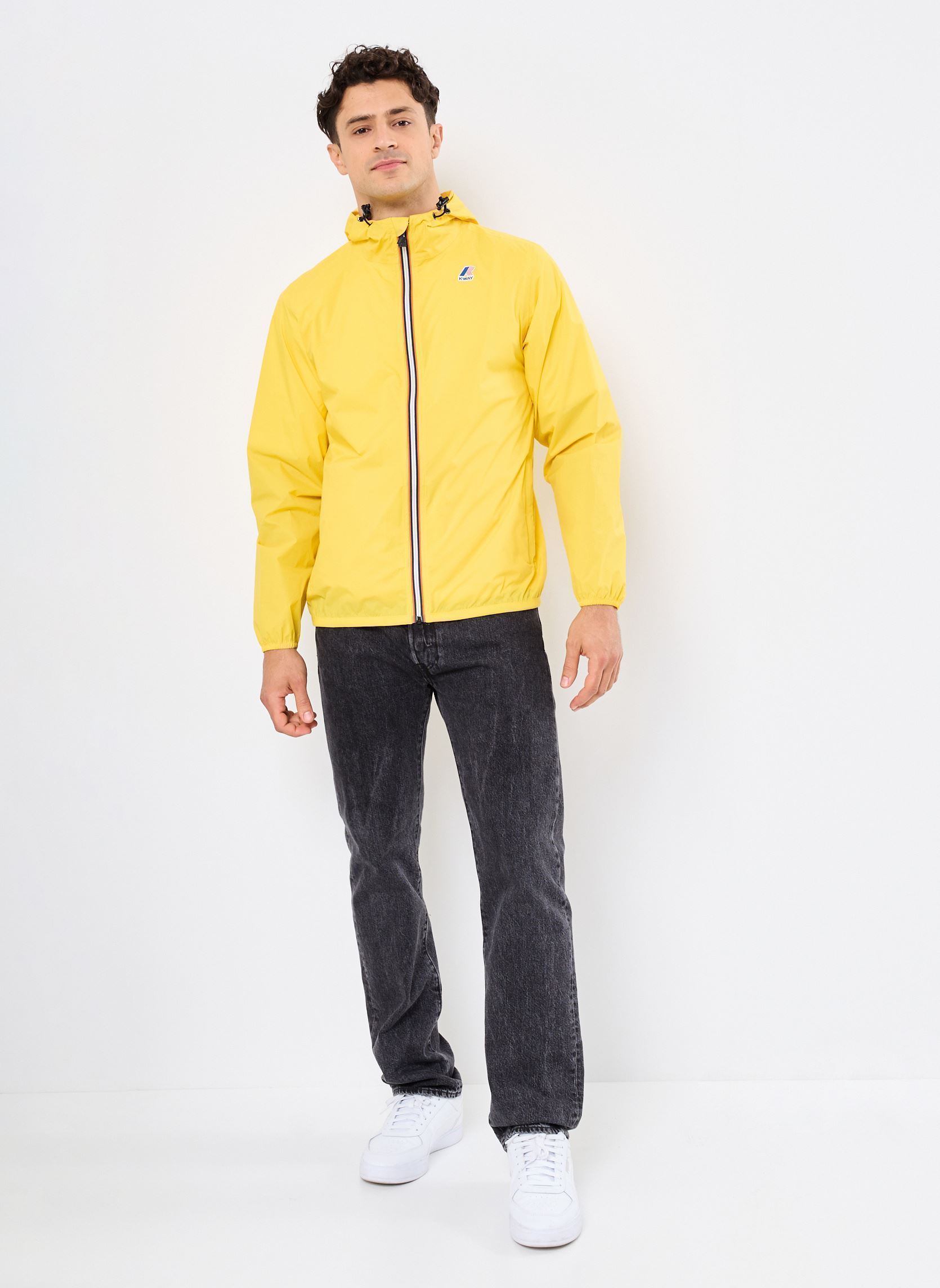 Chaquetas impermeables LE VRAI 4.0 CLAUDE - Unisexe M hombre amarillo K-Way Chaquetas impermeables LE VRAI 4.0 CLAUDE - Unisexe M hombre amarillo YELLOW DK