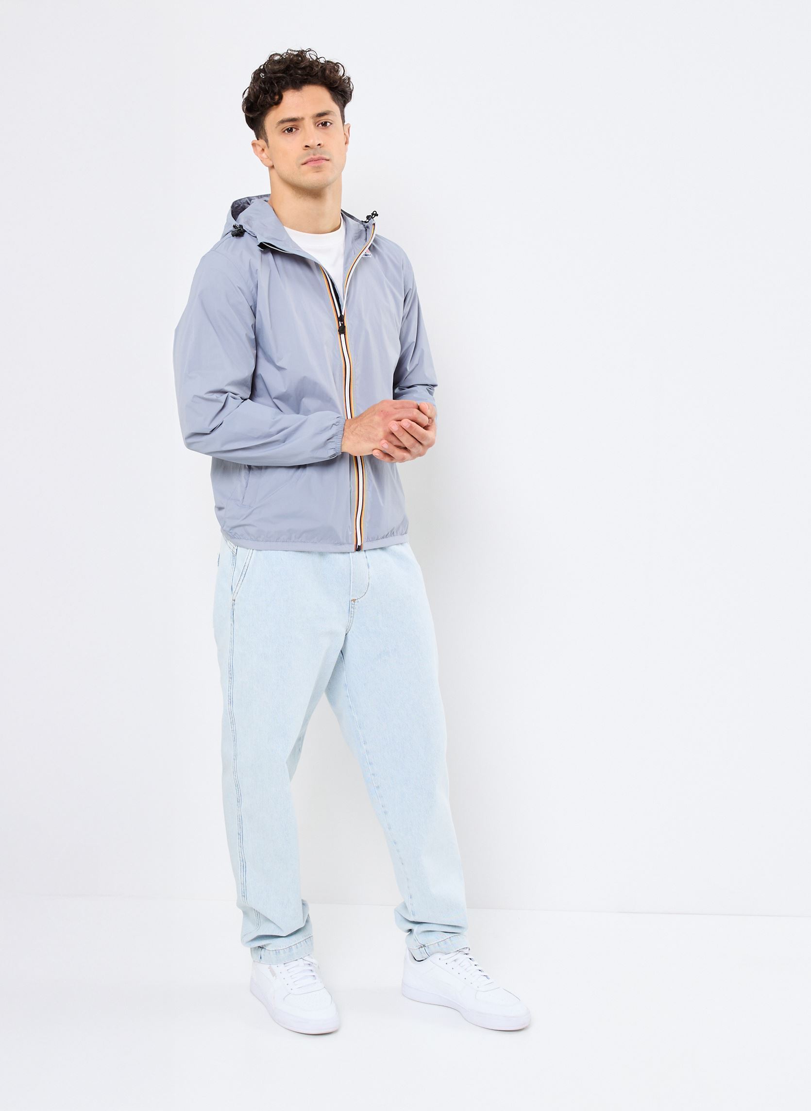 Chaquetas impermeables LE VRAI 4.0 CLAUDE - Unisexe M hombre gris K-Way Chaquetas impermeables LE VRAI 4.0 CLAUDE - Unisexe M hombre gris GREY MD