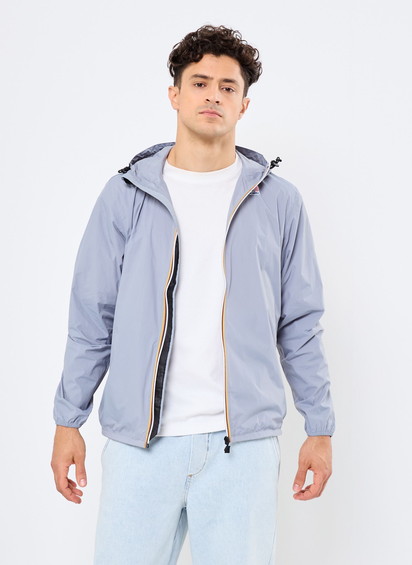 Chaquetas impermeables LE VRAI 4.0 CLAUDE - Unisexe M hombre gris K-Way Chaquetas impermeables LE VRAI 4.0 CLAUDE - Unisexe M hombre gris GREY MD