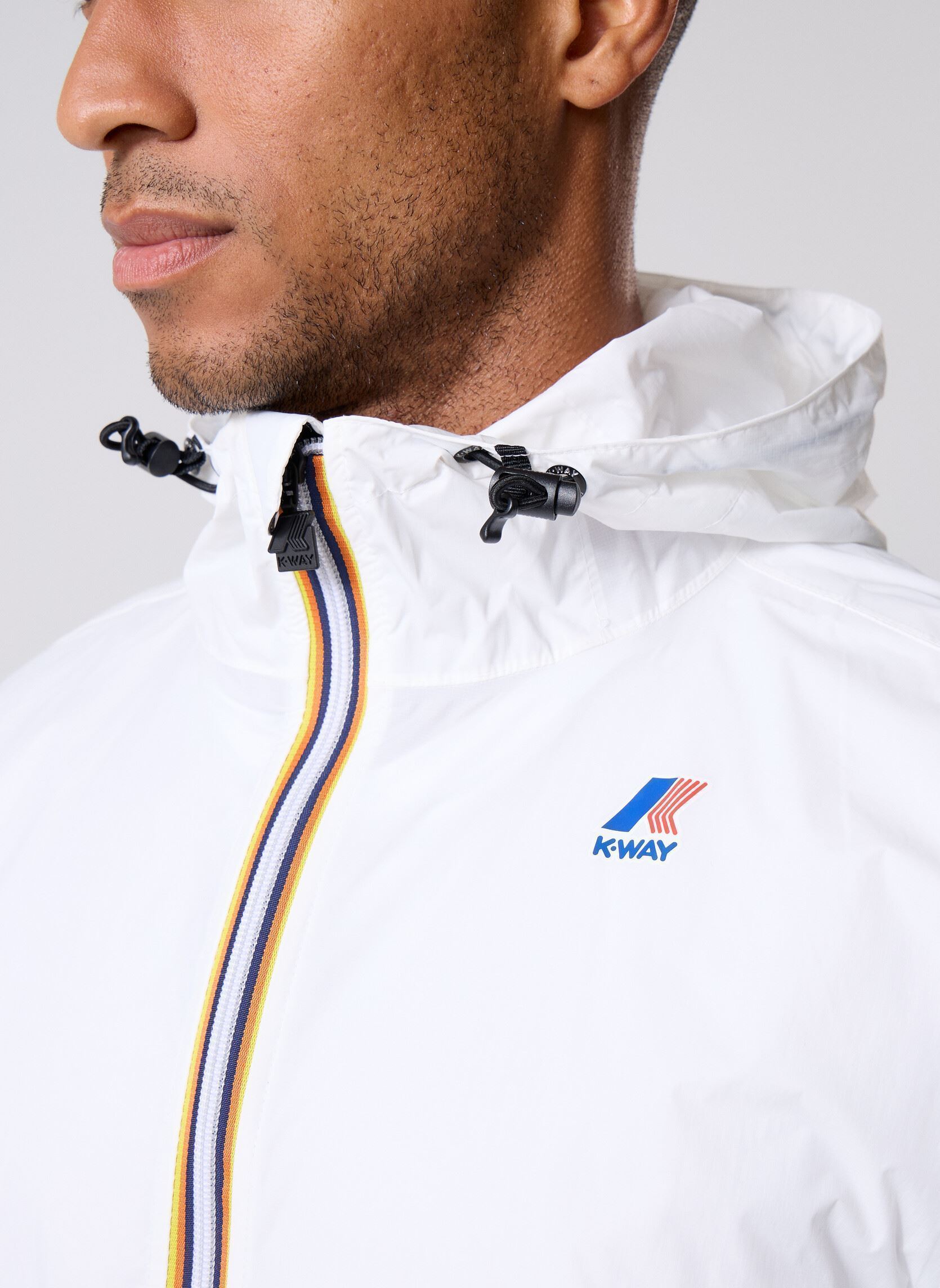 Vestes imperméables LE VRAI 4.0 CLAUDE - Unisexe M homme blanc K-Way Vestes imperméables LE VRAI 4.0 CLAUDE - Unisexe M homme blanc WHITE