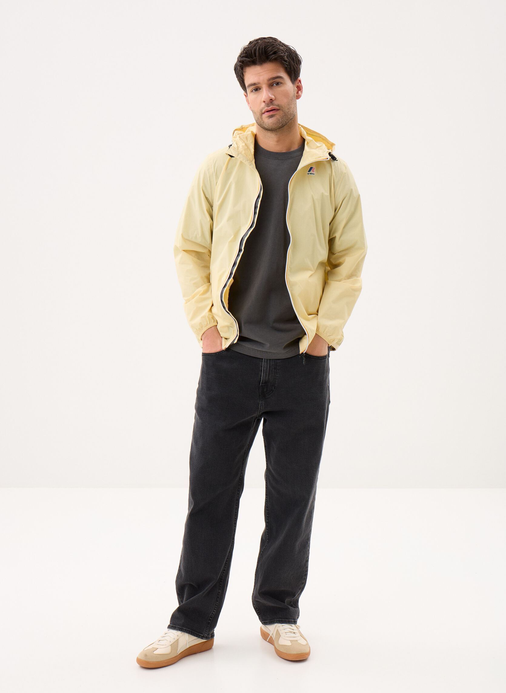 Vestes imperméables LE VRAI 4.0 CLAUDE - Unisexe M homme beige K-Way Vestes imperméables LE VRAI 4.0 CLAUDE - Unisexe M homme beige BEIGE PARSNIP