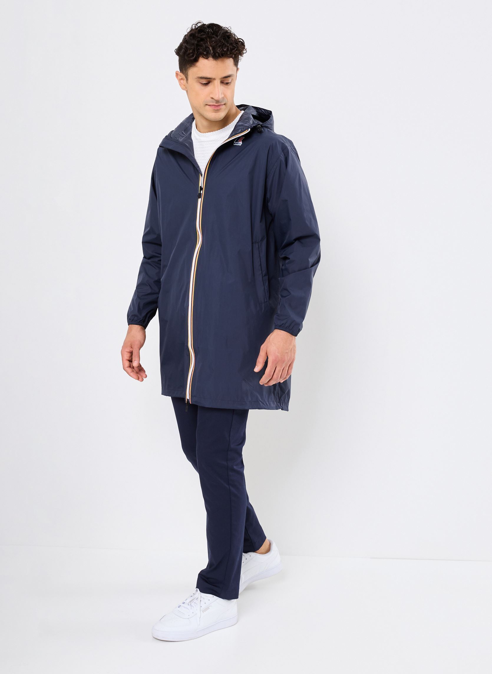 Wasserdichte Jacken LE VRAI 4.0 EIFFEL EAST - Unisexe M herren blau K-Way Wasserdichte Jacken LE VRAI 4.0 EIFFEL EAST - Unisexe M herren blau DEPHT BLUE