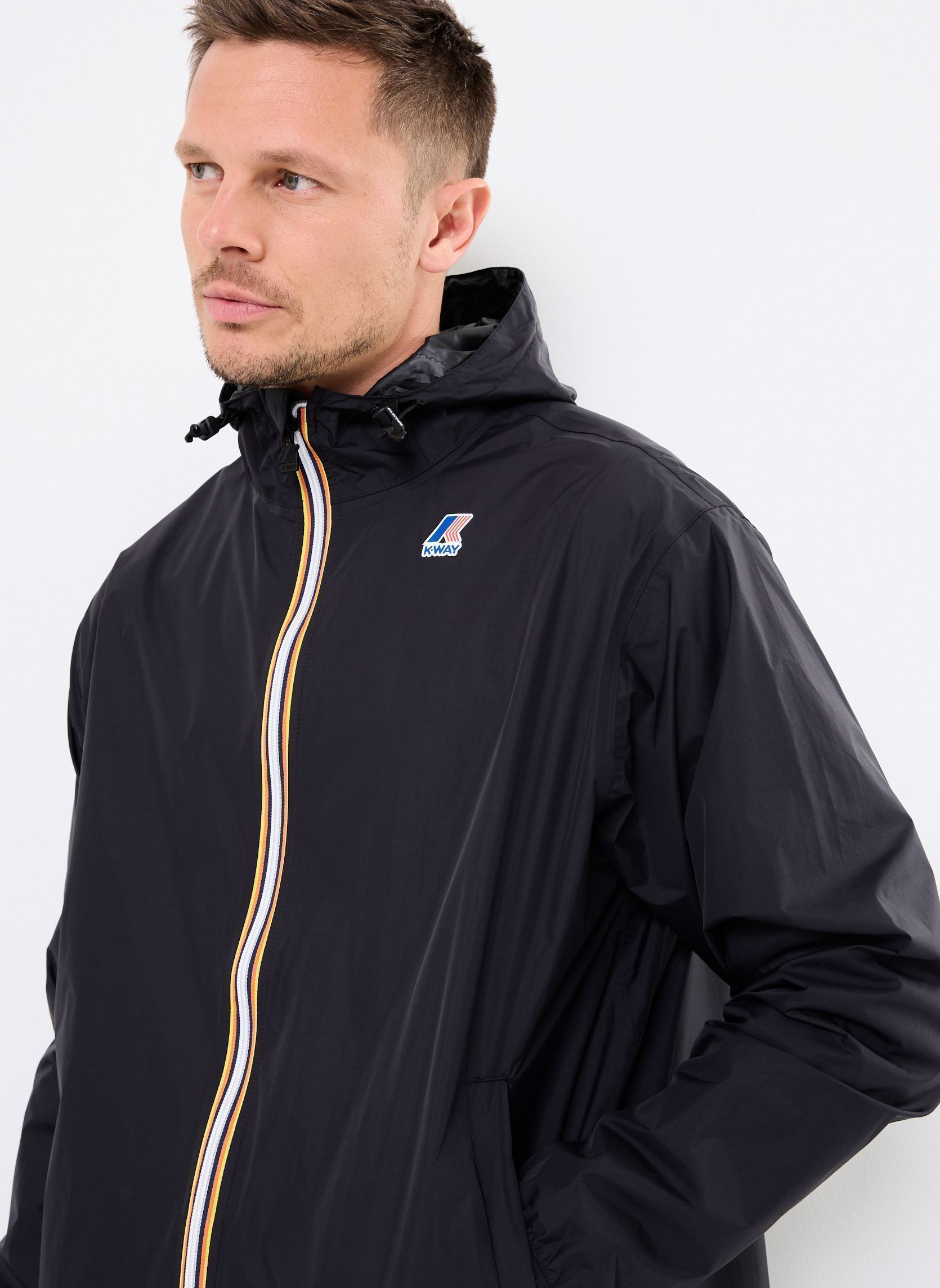 Wasserdichte Jacken LE VRAI 4.0 EIFFEL EAST - Unisexe M herren schwarz K-Way Wasserdichte Jacken LE VRAI 4.0 EIFFEL EAST - Unisexe M herren schwarz BLACK PURE