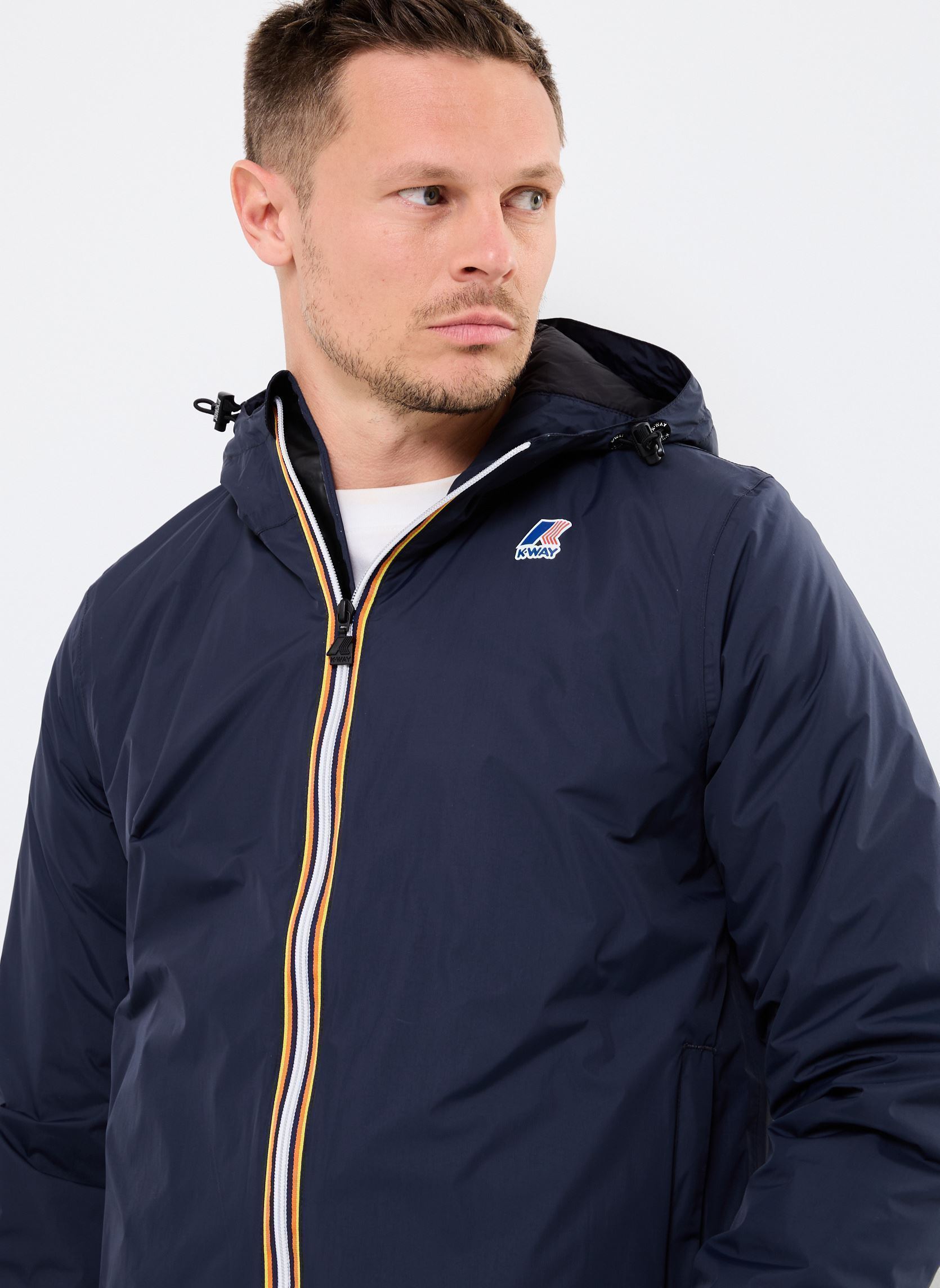 Vestes imperméables LE VRAI 4.0 CLAUDE WARM - Unisexe M homme bleu K-Way Vestes imperméables LE VRAI 4.0 CLAUDE WARM - Unisexe M homme bleu DEPHT BLUE