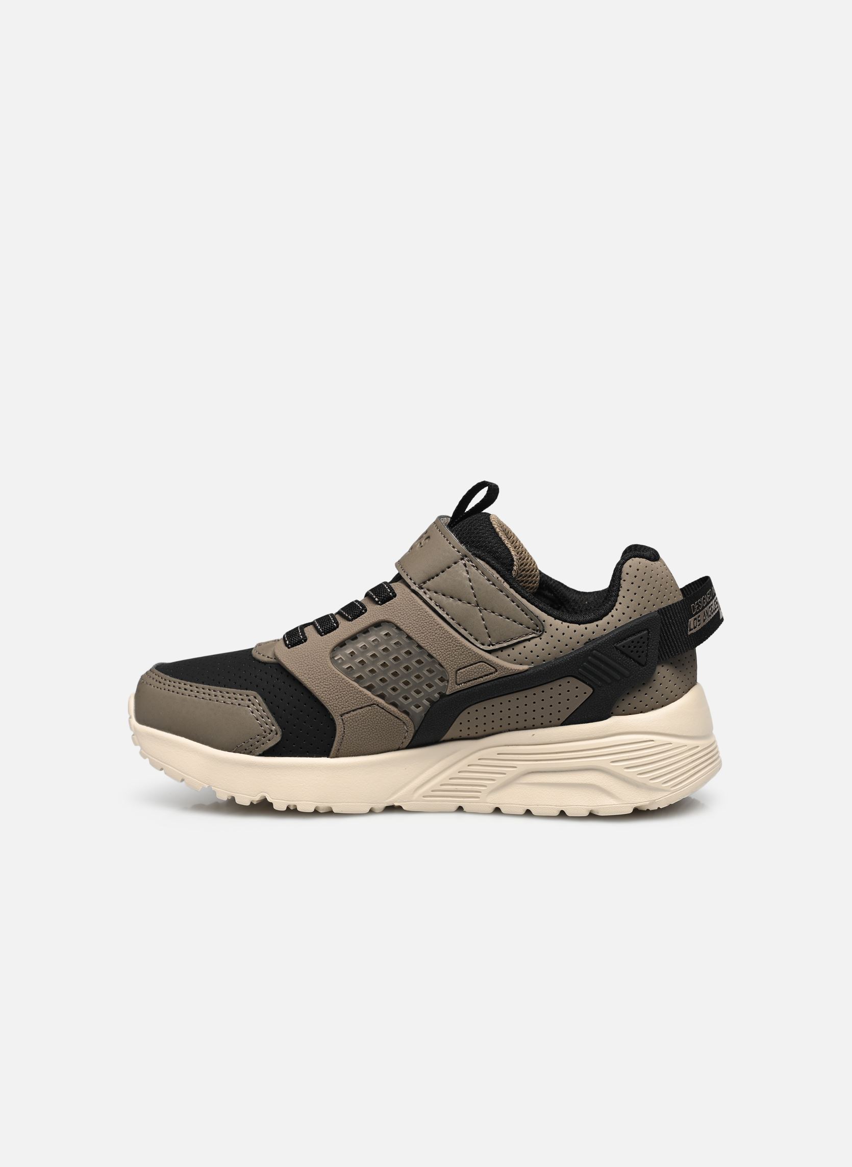 Niedrige Sneaker Uno Lite - Gridstill jungen braun Skechers Niedrige Sneaker Uno Lite - Gridstill jungen braun BRBK