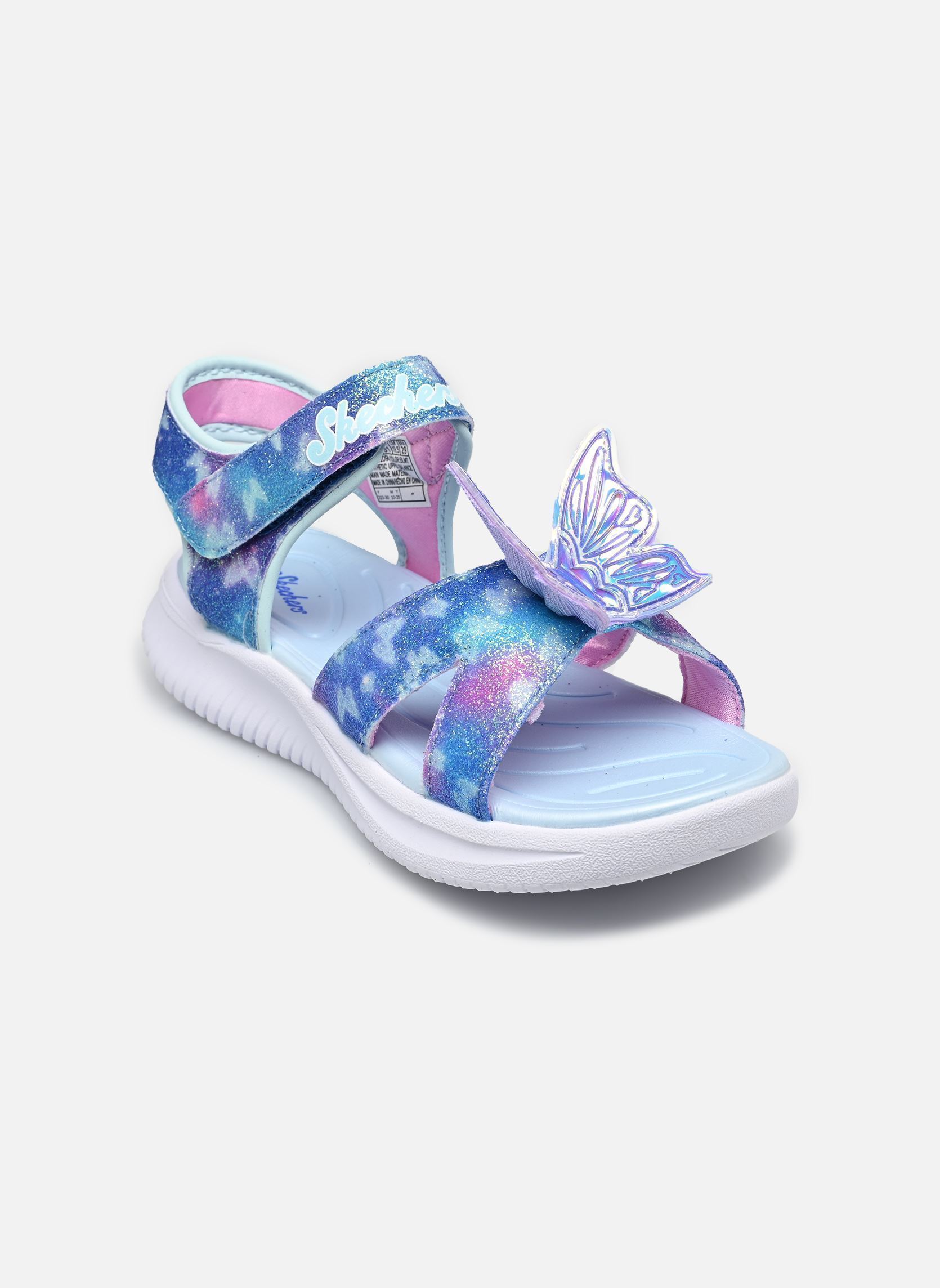 Sandales et nu pieds Skechers Jumpsters Sandal Butterfly Brites pour Enfant - vue 1