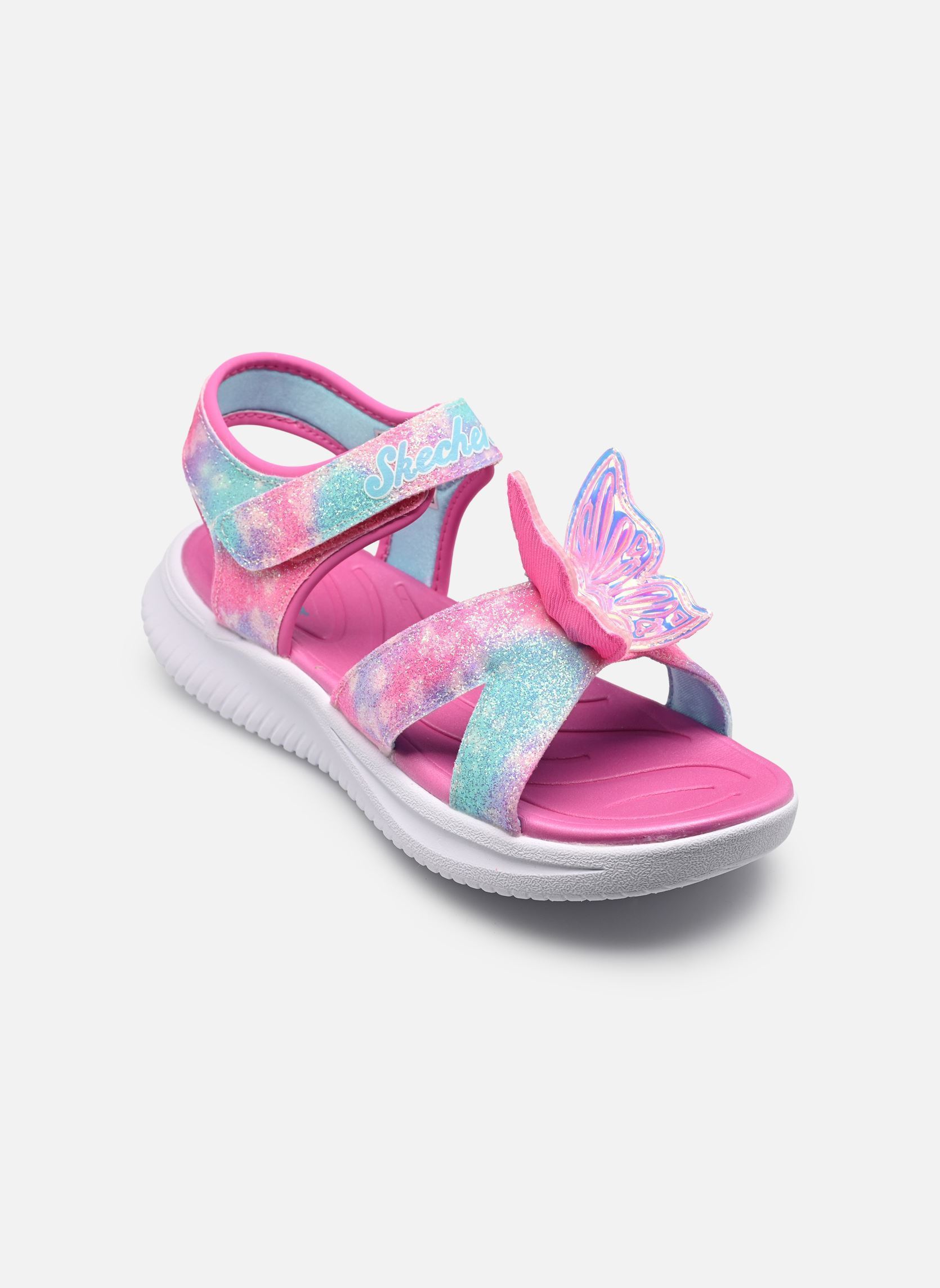 Sandales et nu pieds Skechers Jumpsters Sandal Butterfly Brites pour Enfant - vue 1