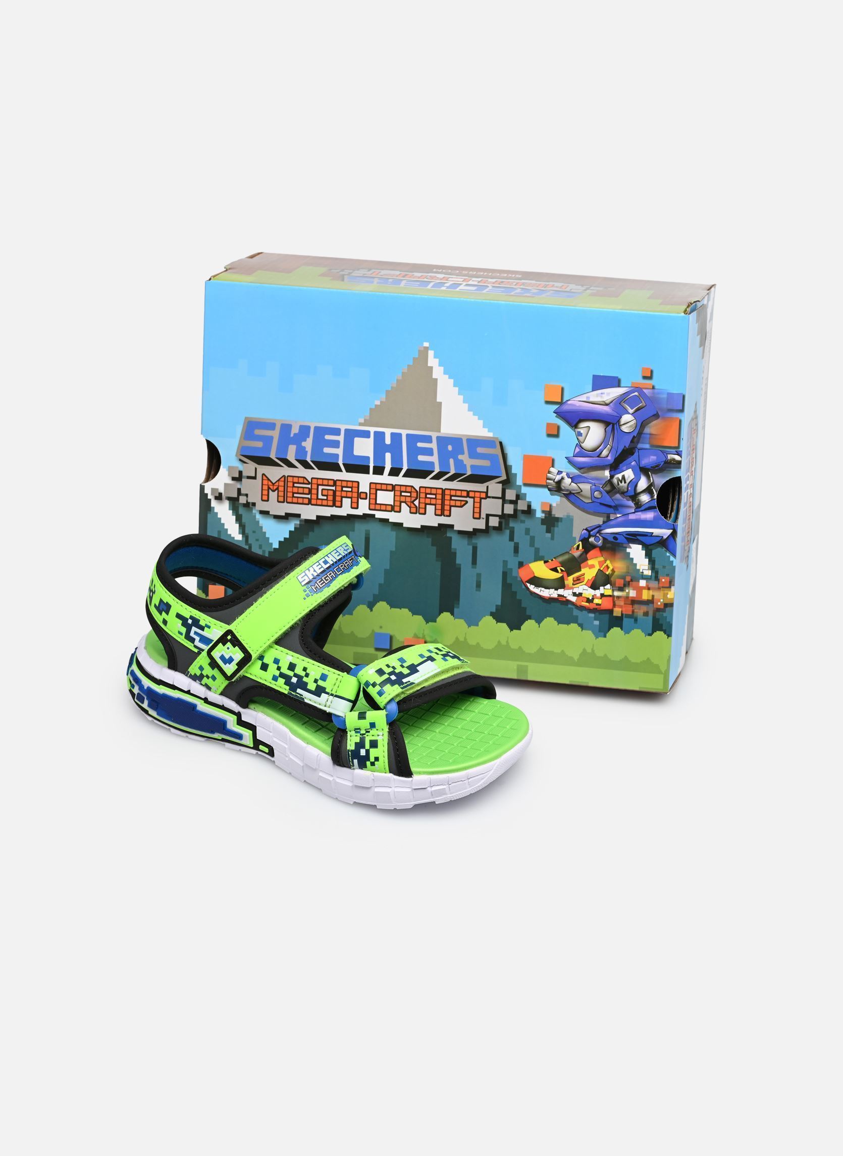 Sandalen Mega-Splash 4k jungen grün Skechers Sandalen Mega-Splash 4k jungen grün LMBK