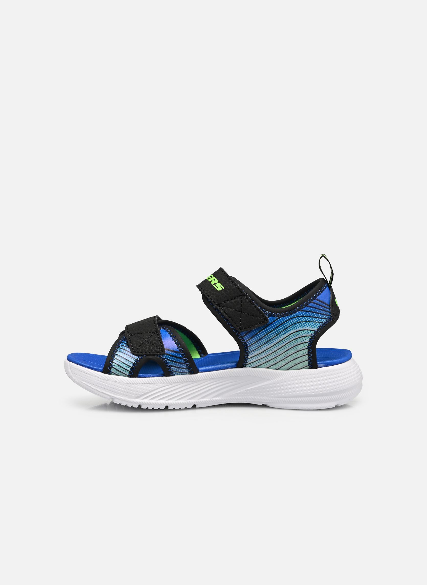 Sandales Microspec-Splash garçon bleu Skechers Sandales Microspec-Splash garçon bleu BKLM