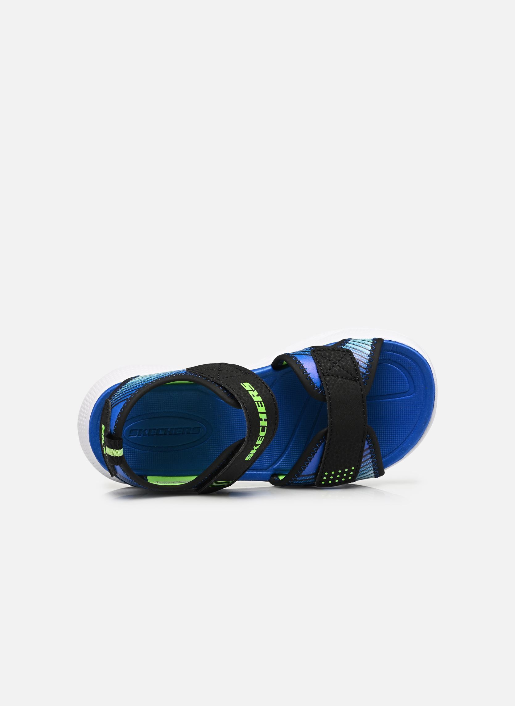 Sandales Microspec-Splash garçon bleu Skechers Sandales Microspec-Splash garçon bleu BKLM