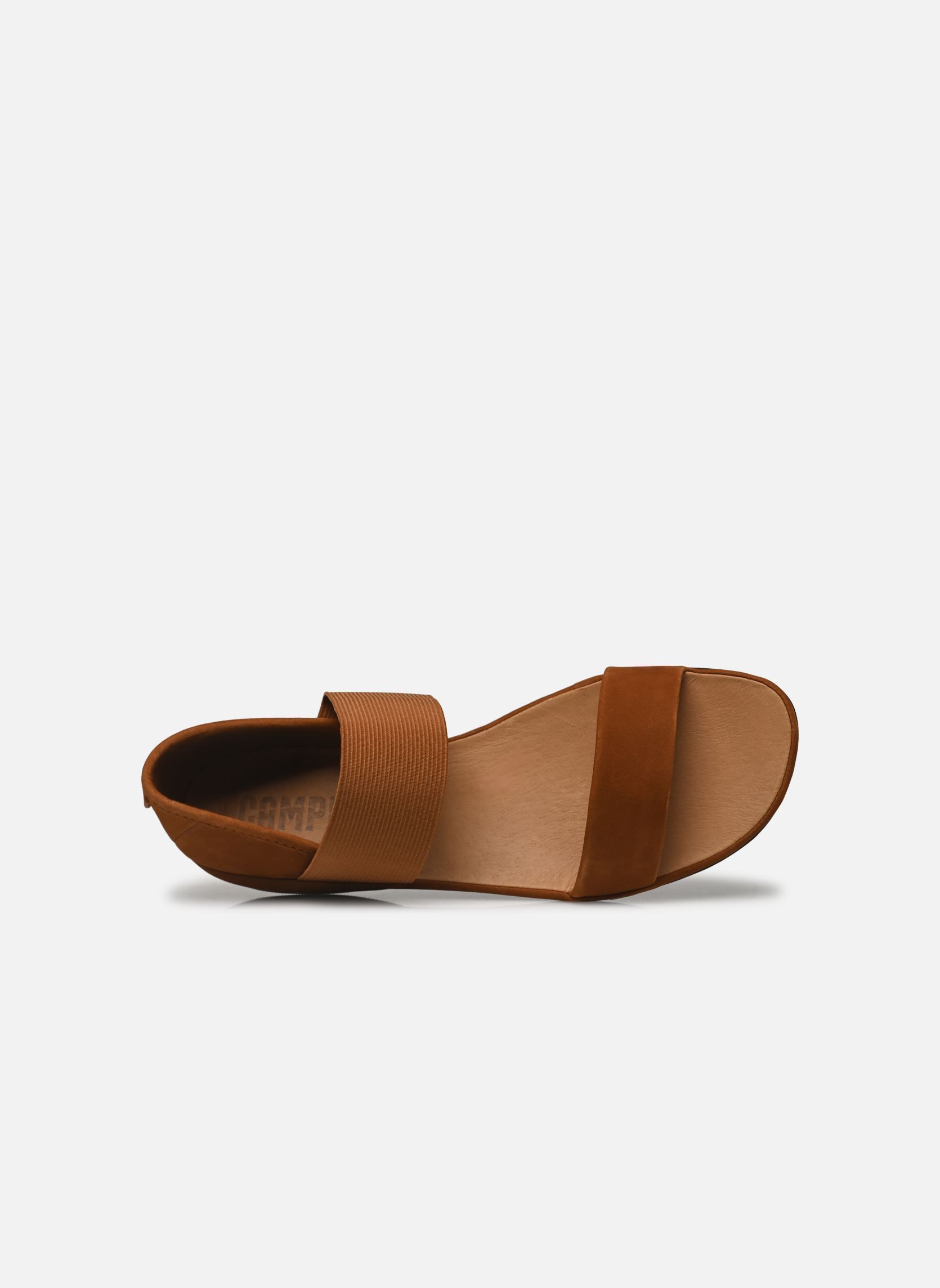 Platte sandalen Isla 21735 dames bruin Camper Platte sandalen Isla 21735 dames bruin Medium Brown
