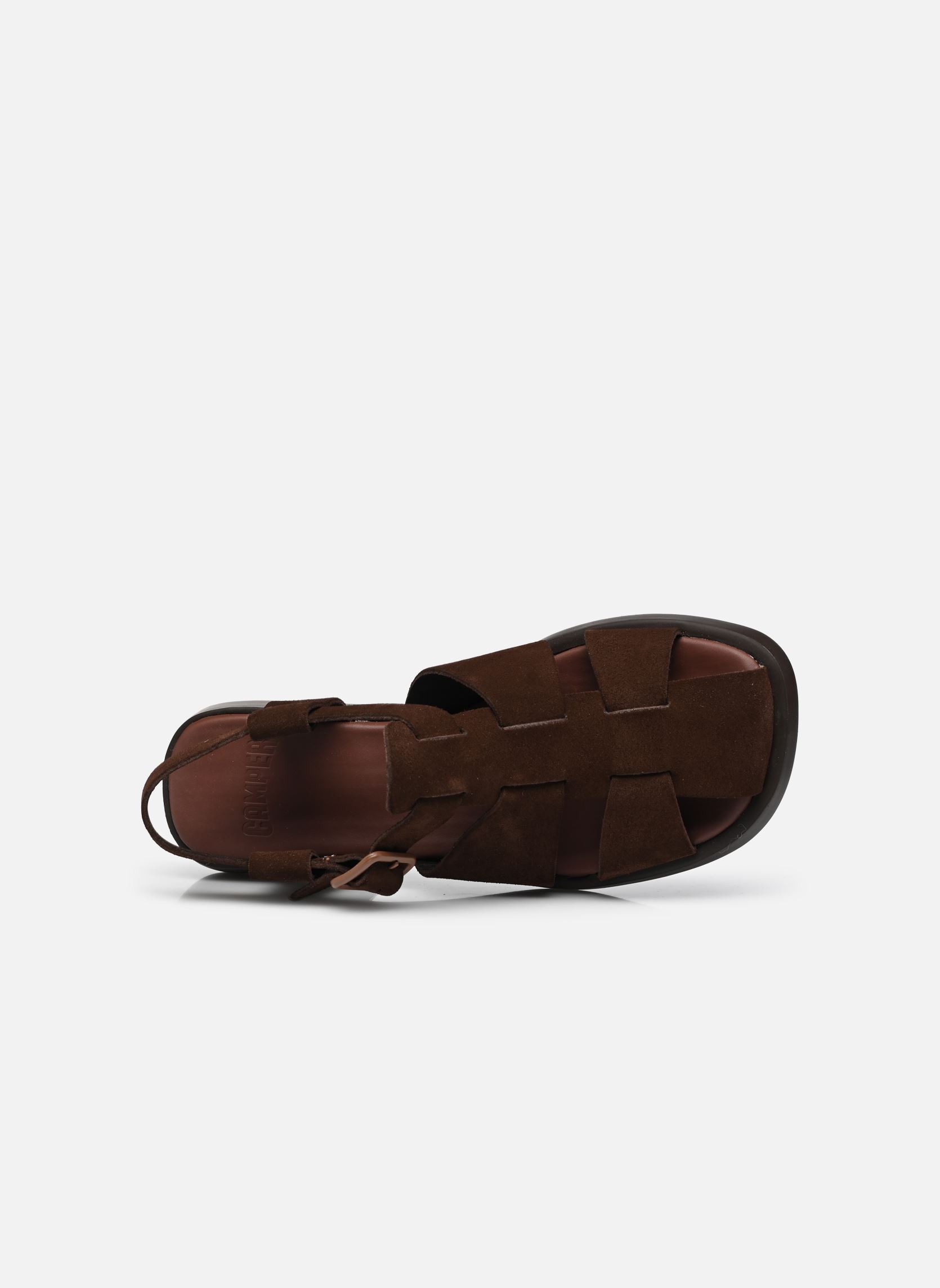 Sandales plates Dana K201489 femme marron Camper Sandales plates Dana K201489 femme marron Becka Cola