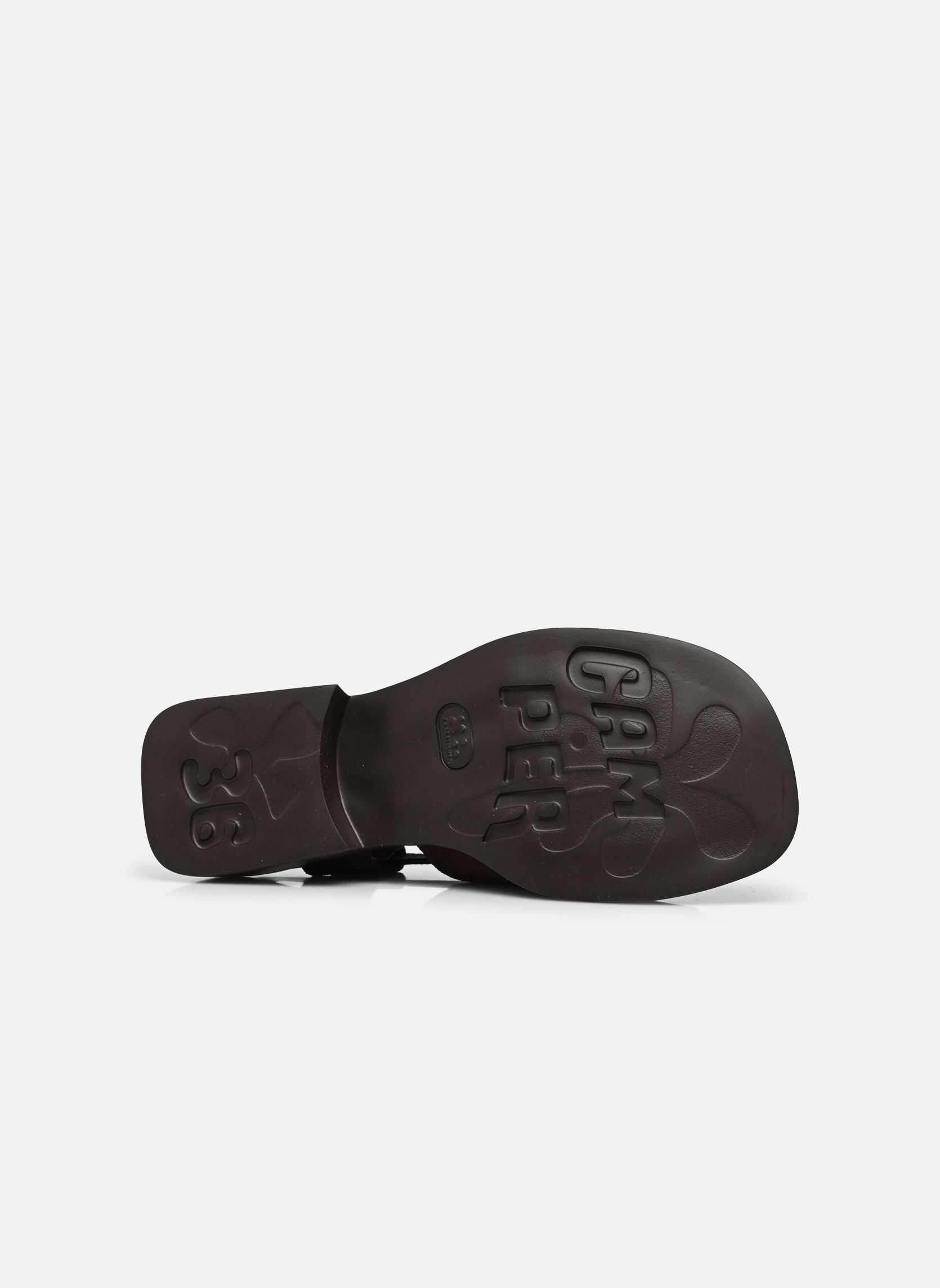 Sandales plates Dana K201489 femme marron Camper Sandales plates Dana K201489 femme marron Becka Cola